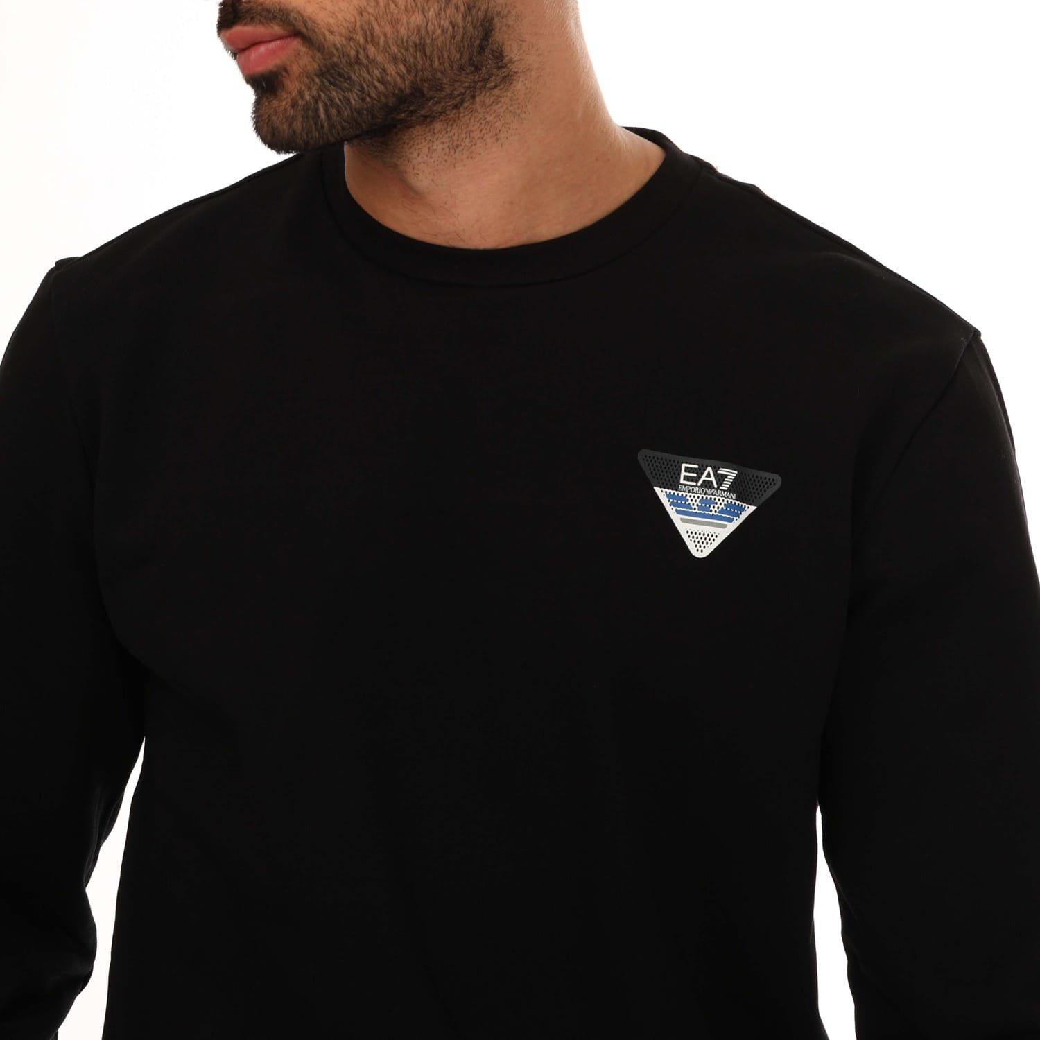 Black - EA7 - Sweatshirt - 3