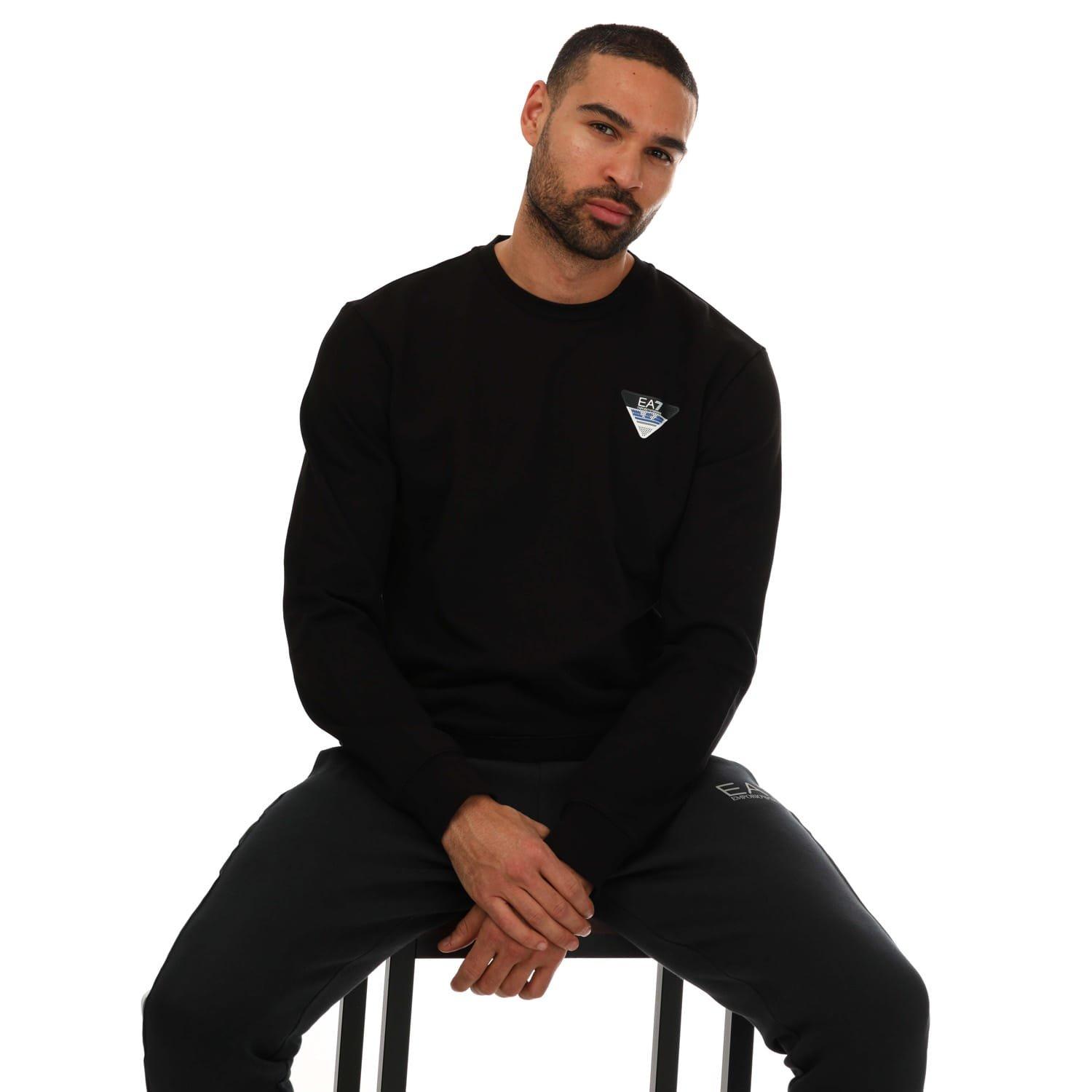 Black - EA7 - Sweatshirt - 4