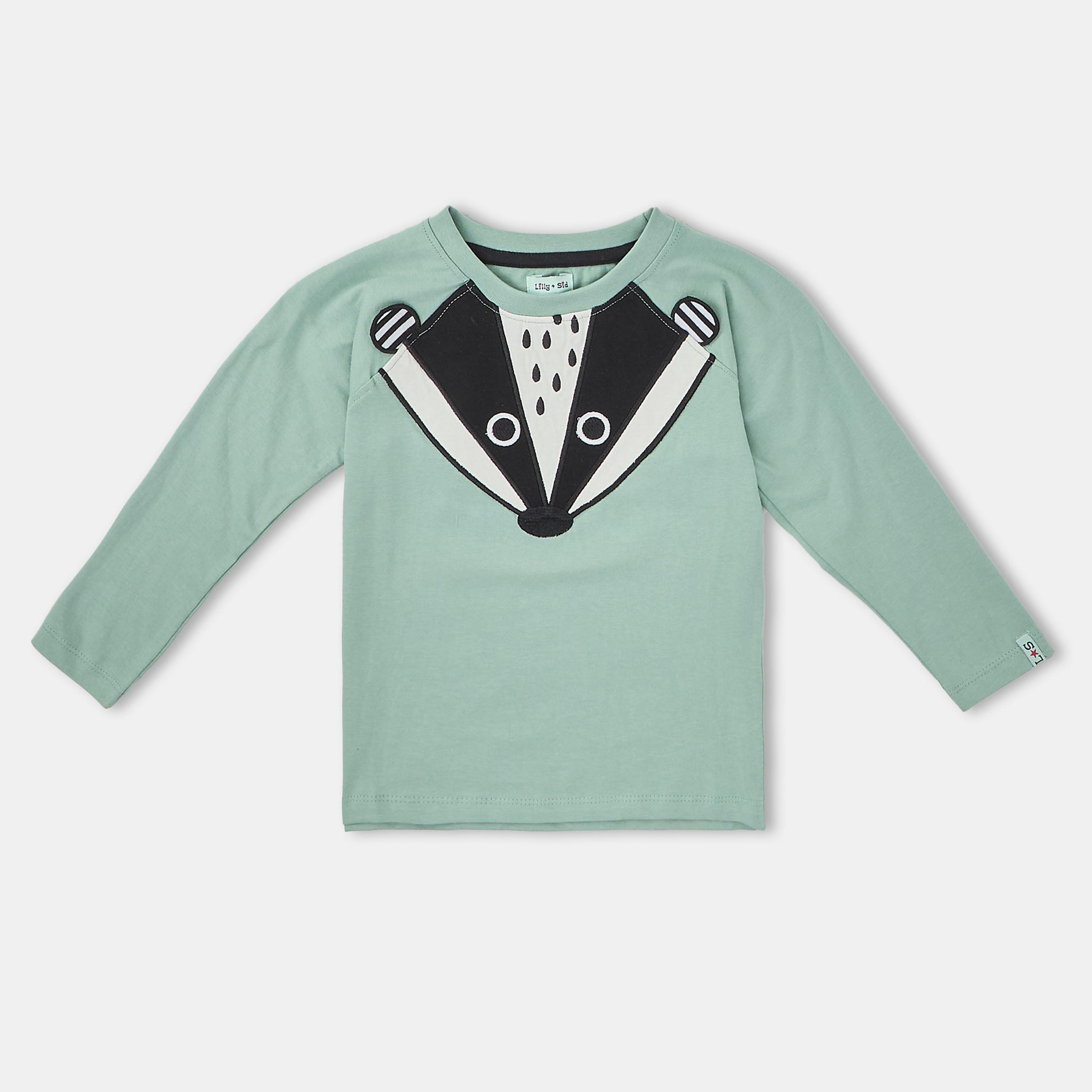 Sage - Lilly and Sid - Kids' LaS Badger Regular Fit T-Shirt