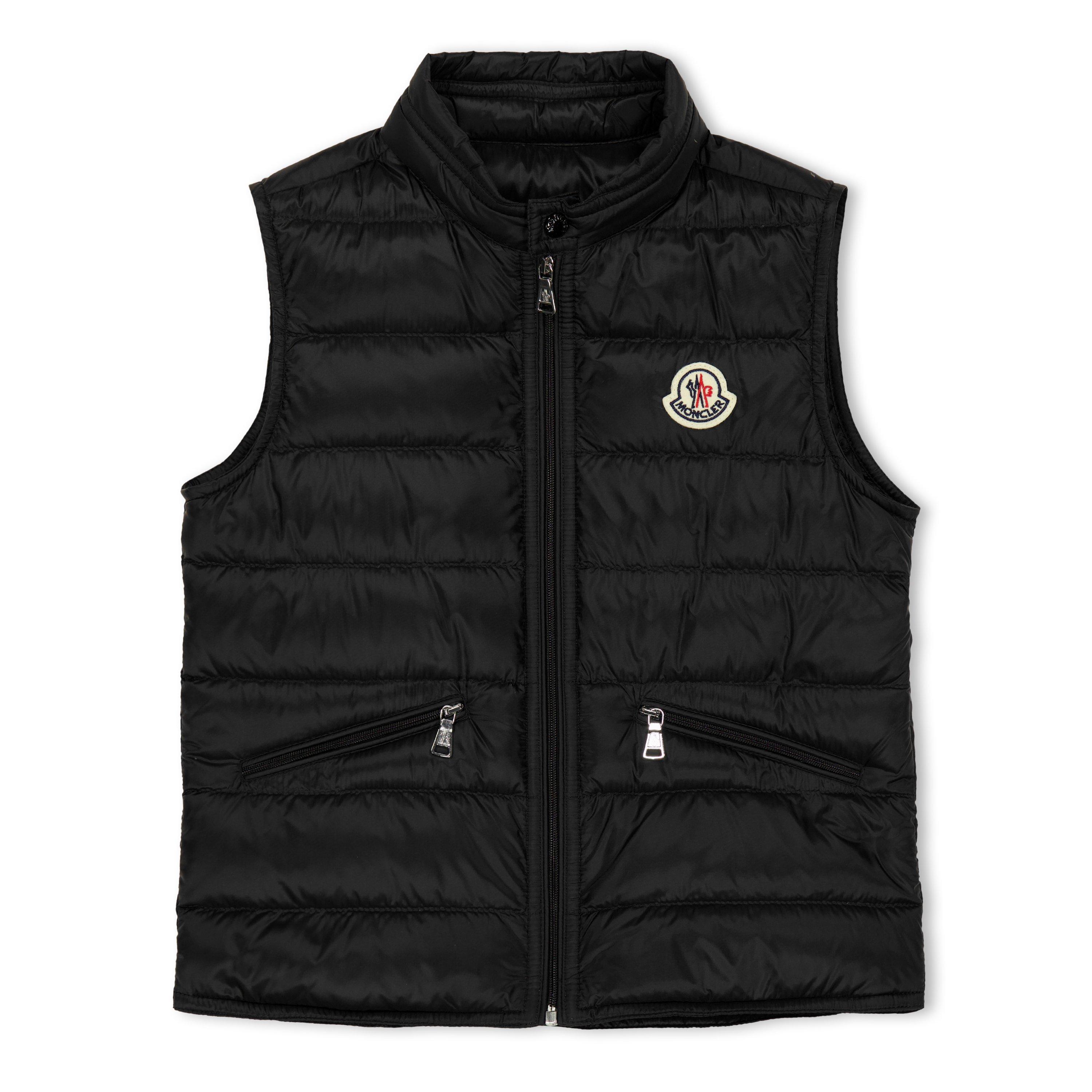 Moncler Kids' Gui Gilet - Black 999 - Size 12Y