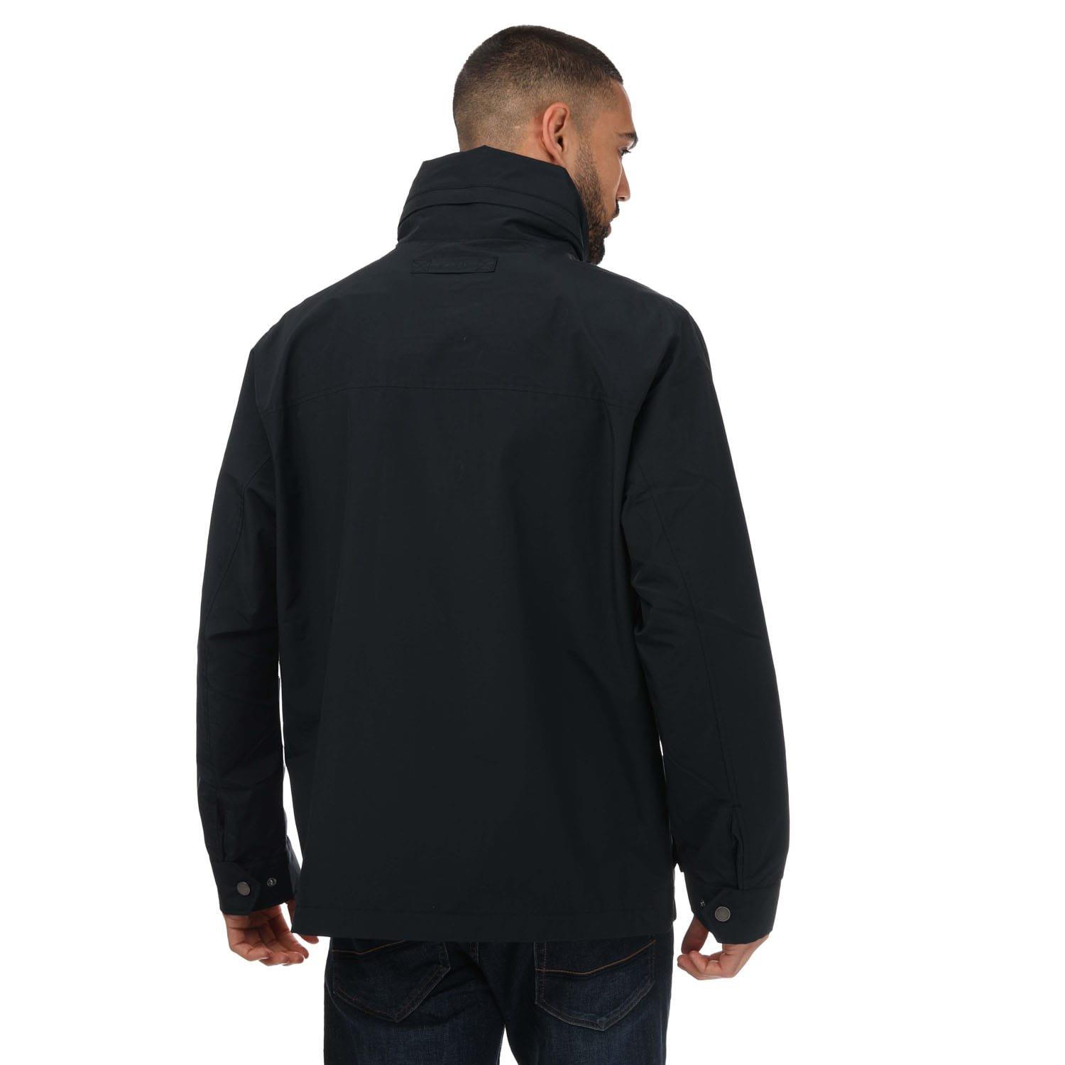 Navy - Gant - Men's Lightweight Mist Navy Water-Resistant Softshell Jacket - 2