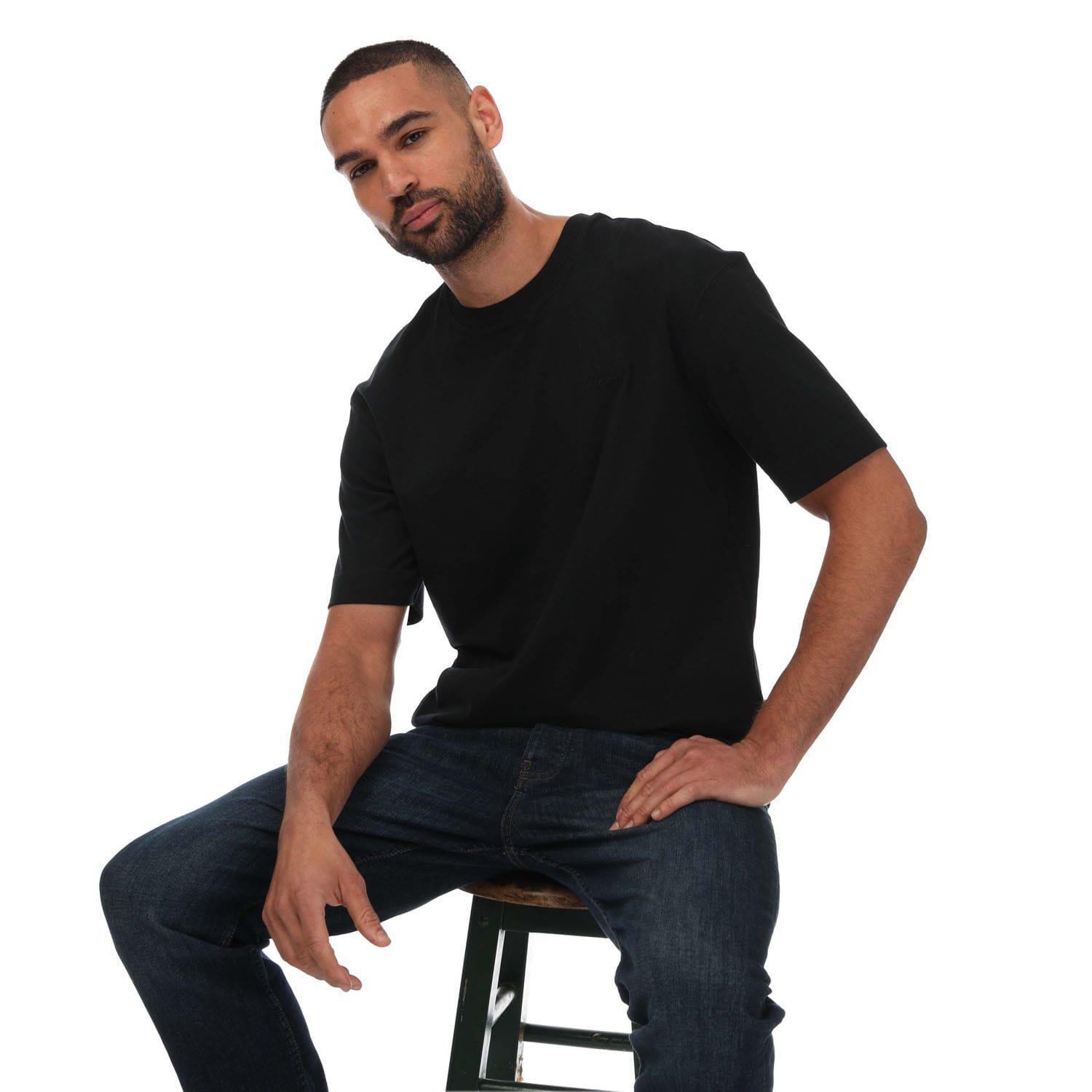 Black - Gant - Icon T-Shirt - 4