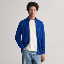 Gant Cotton Piqu¿ Zipped Cardigan