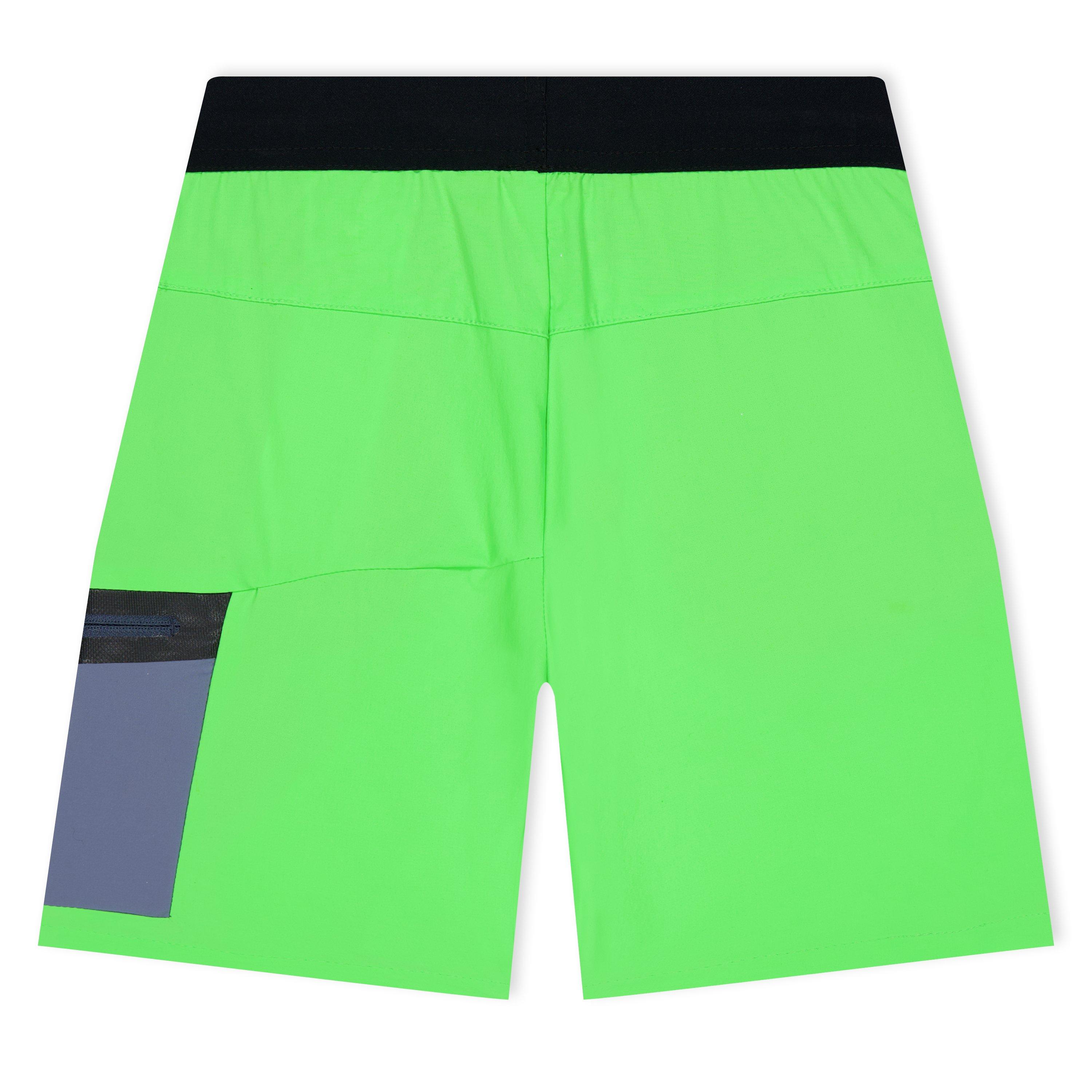 Verde Flúor - Salewa - Kids' Agner Walking Shorts - 2