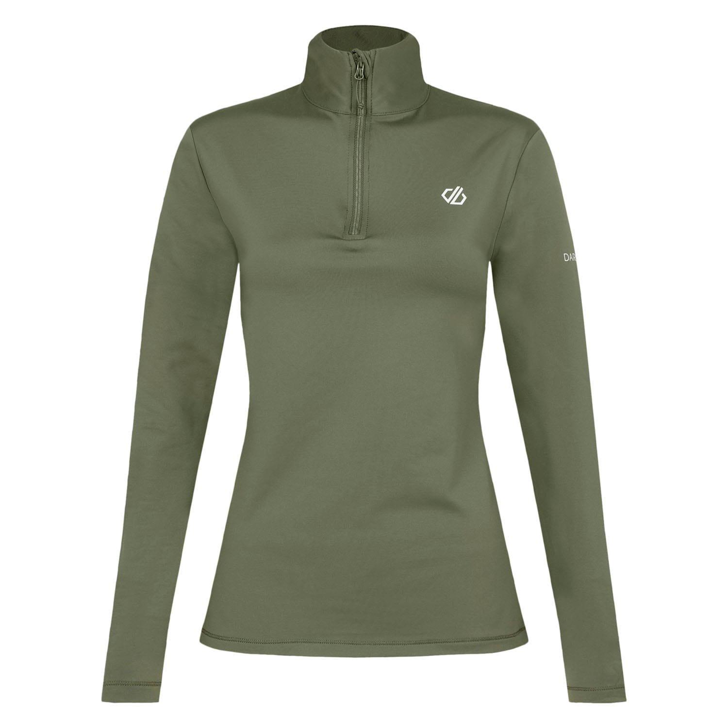 Olive - Dare 2b - Lowline II Lightweight Core Stretch Midlayer - 1