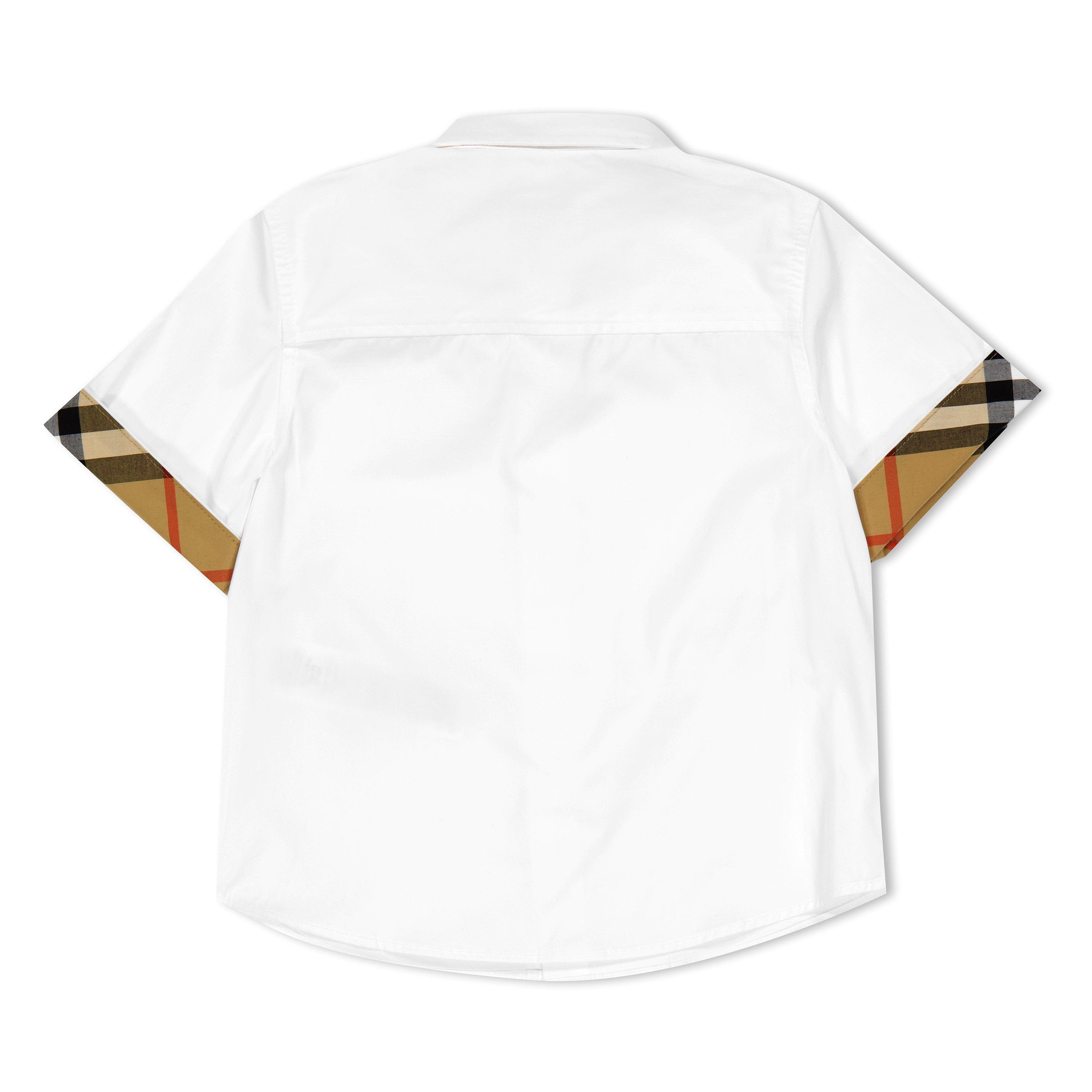 White A1464 - Burberry - Burb Logo Shirt In00 - 2