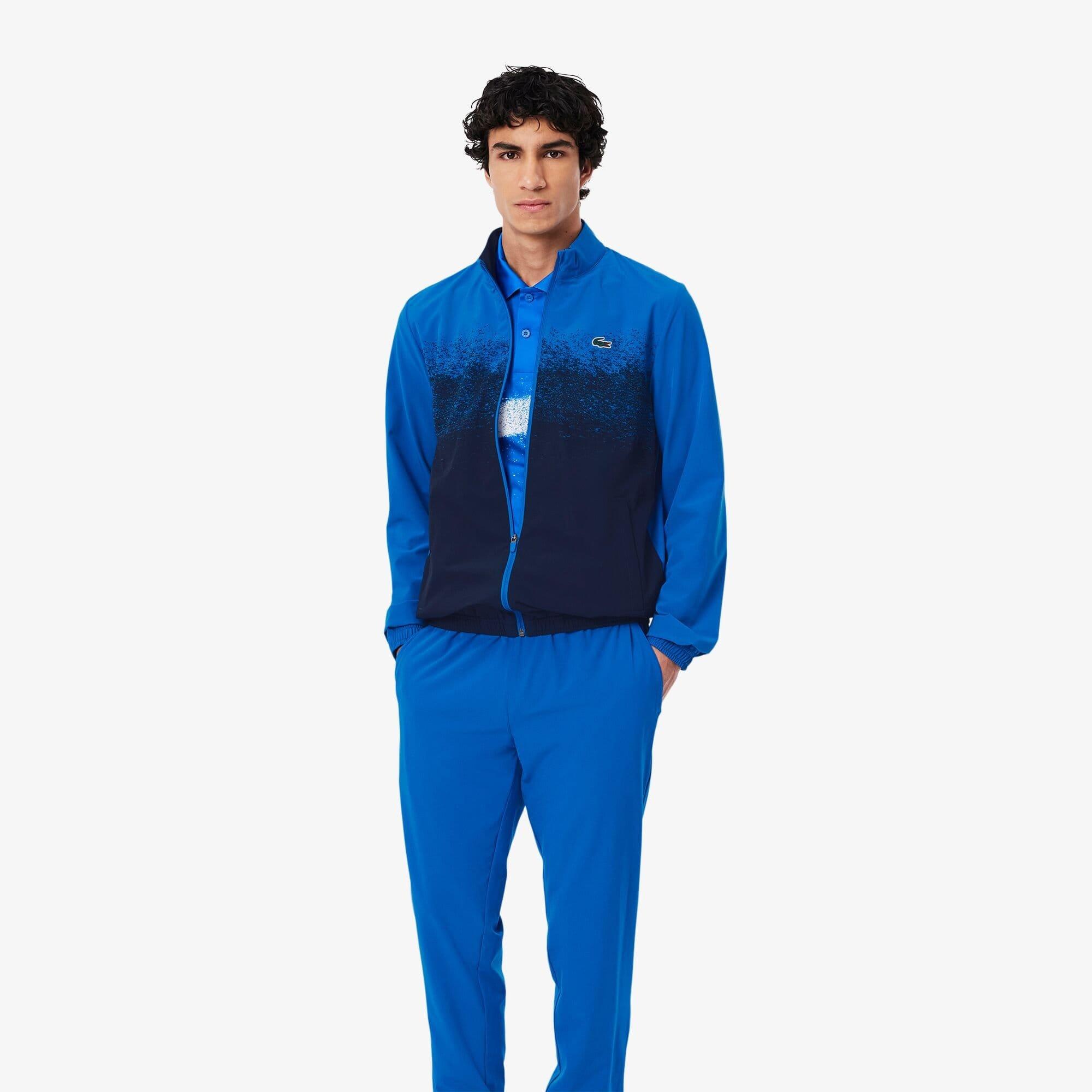 Blue - Lacoste - Novak Djokovic Tracksuit - 2