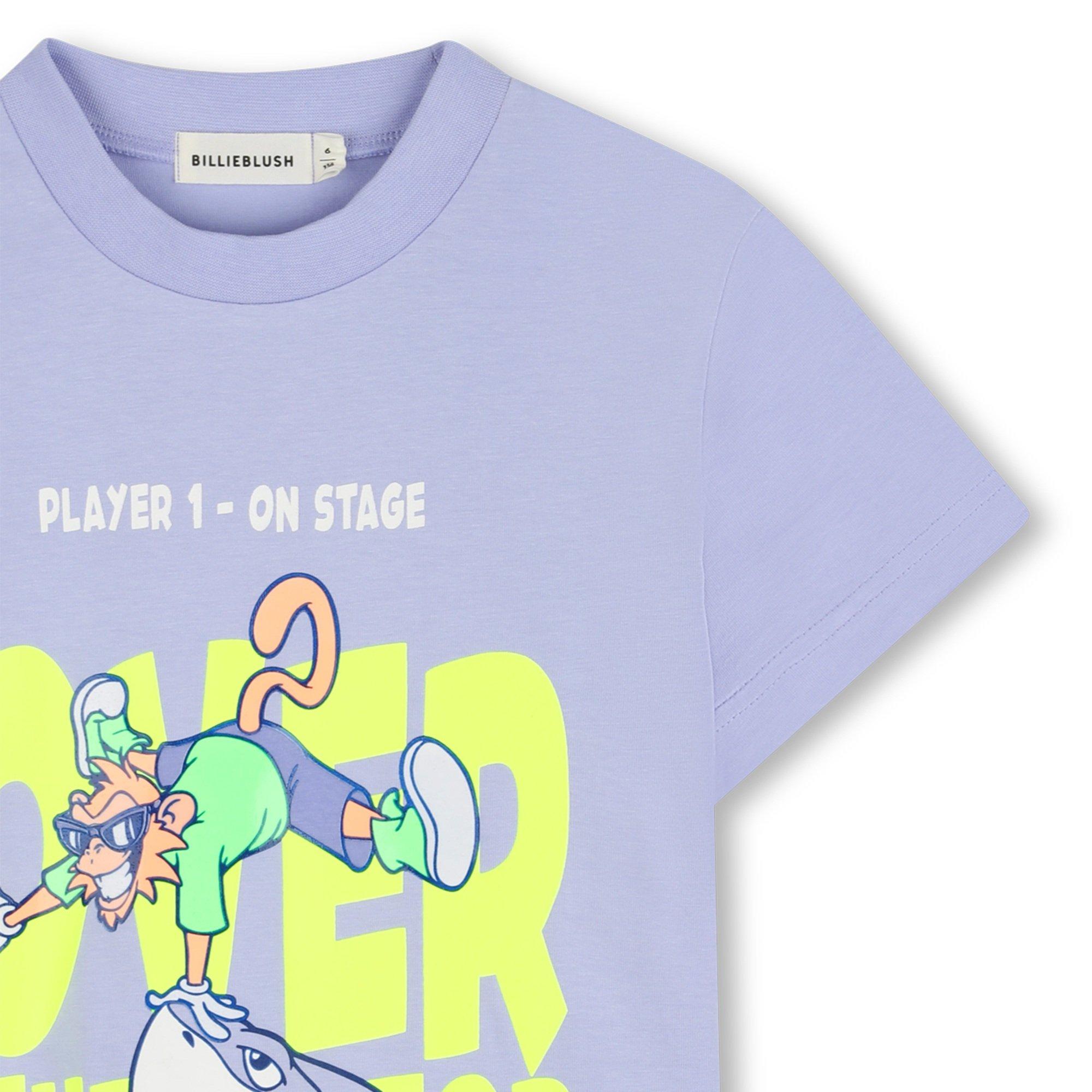 Blue - Billieblush - BilBlsh SS T Shirt In63 - 3