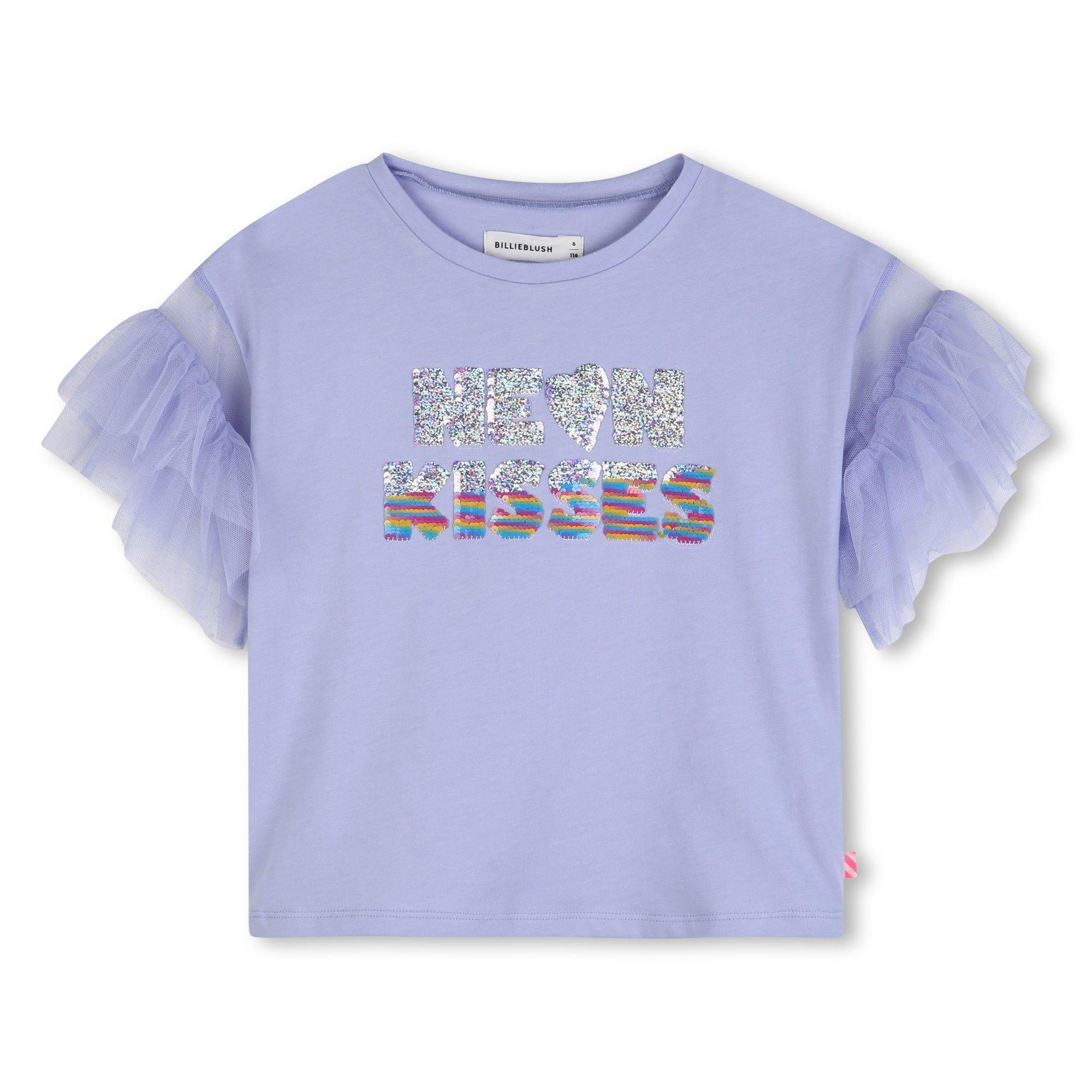 Blue - Billieblush - BilBlsh SS T Shirt In63 - 1