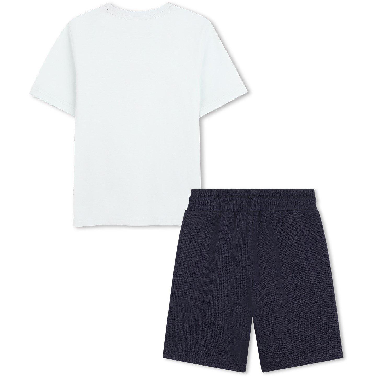 Light Green - Boss - Boss T Shirt Set Jn63 - 2