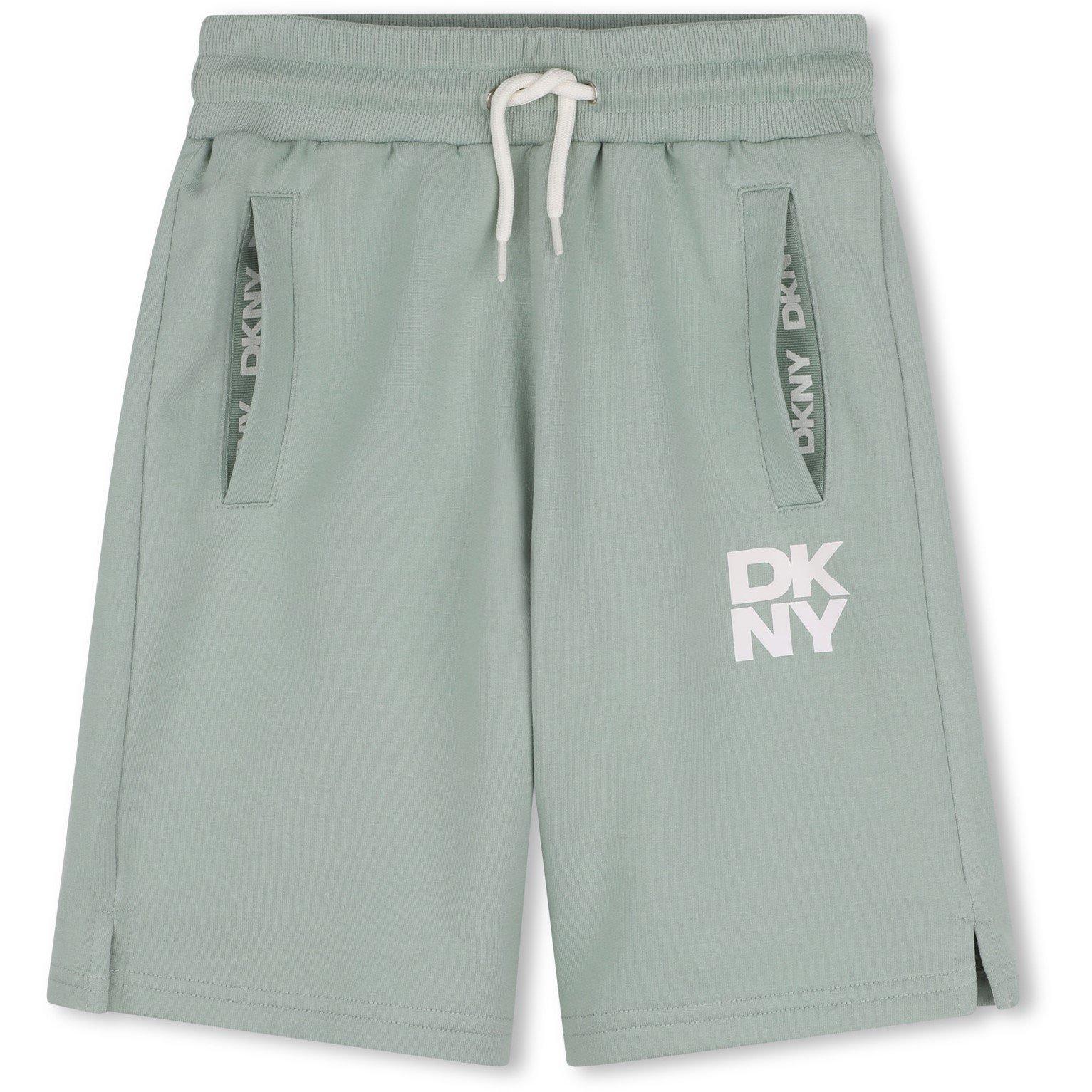 DKNY Kids' Chino Shorts - Green - Size 10Y