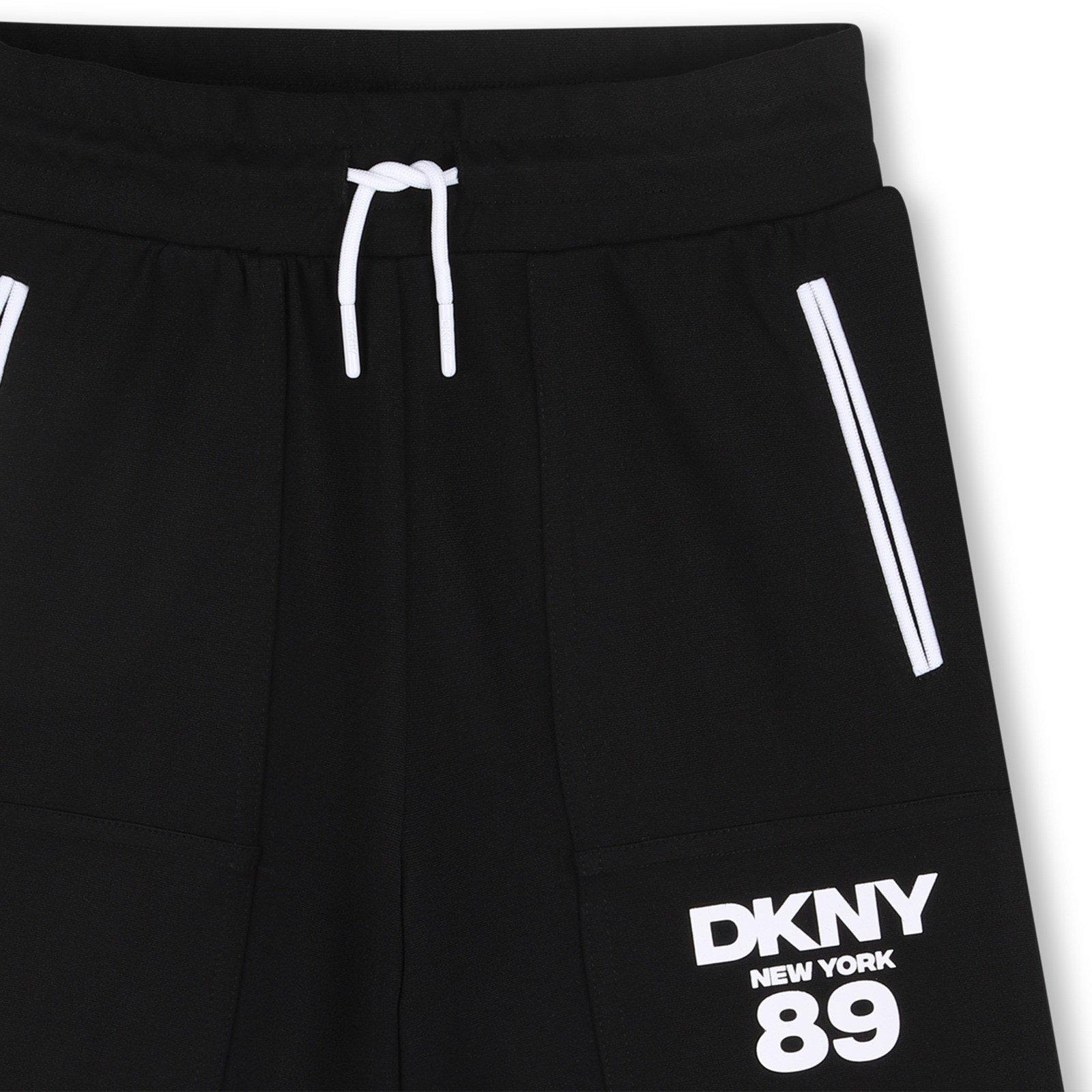 Black - DKNY - DKNY Bermuda Shorts Jn63 - 3