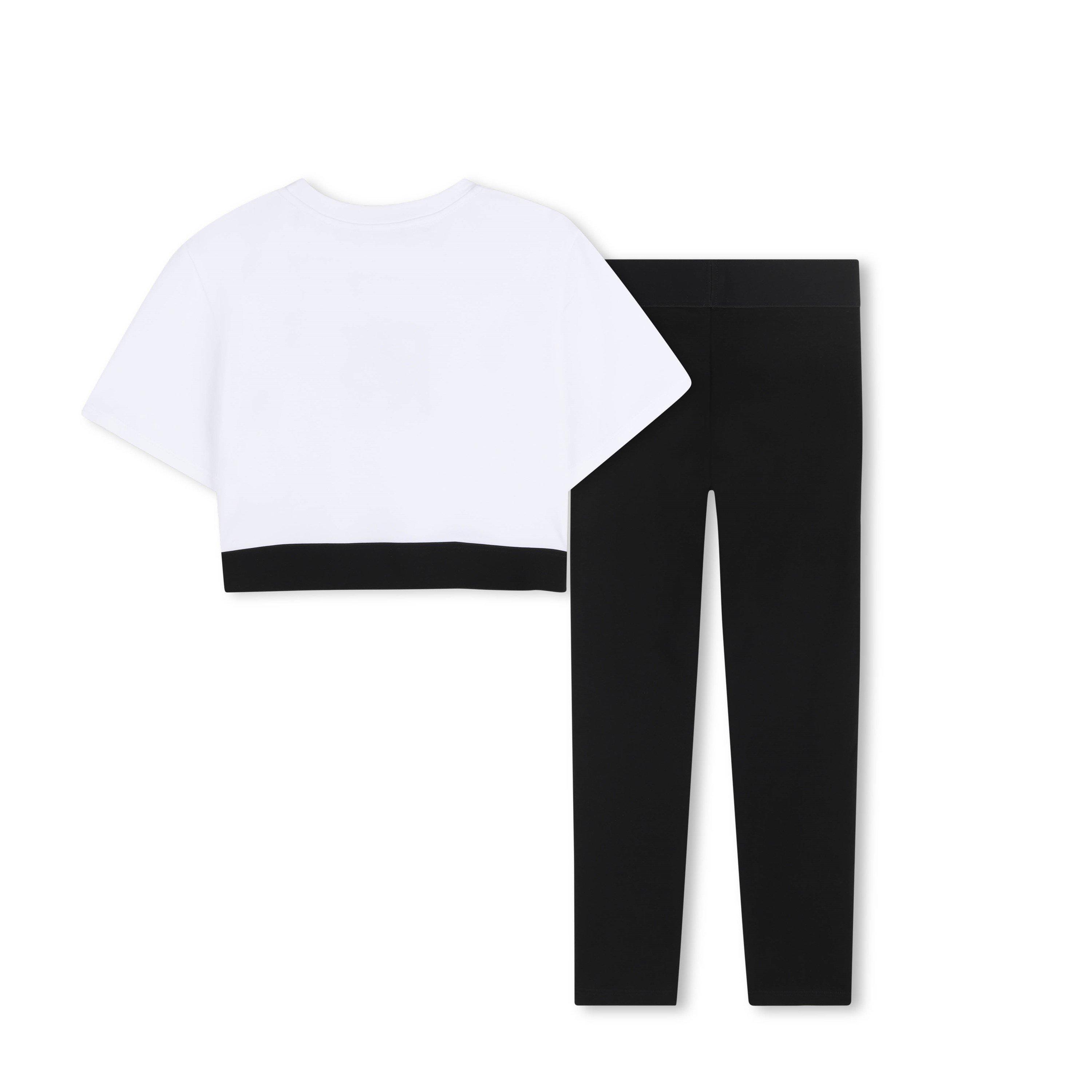 White/Black - DKNY - DKNY Legging Set Jn63 - 2