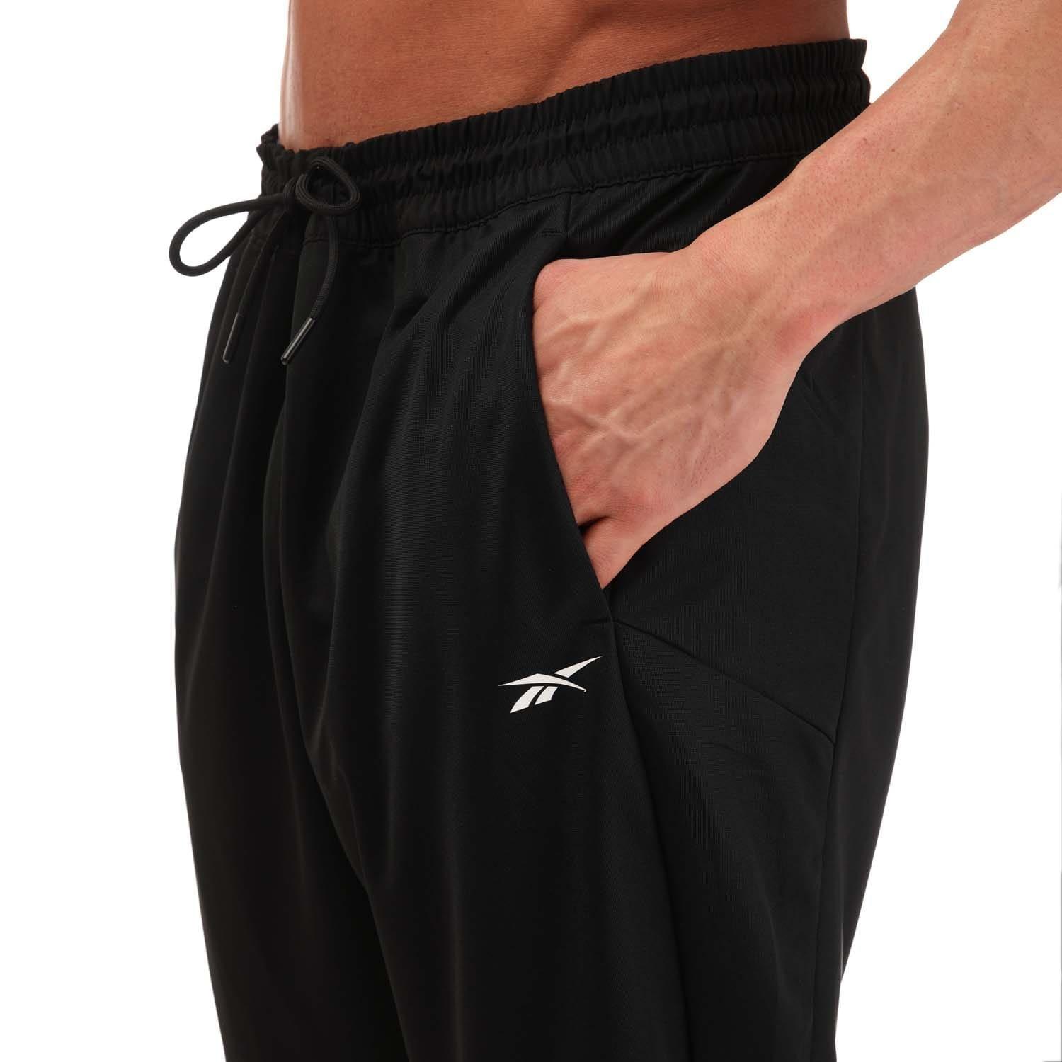 Black - Reebok - Workout Ready Track Pants - 3