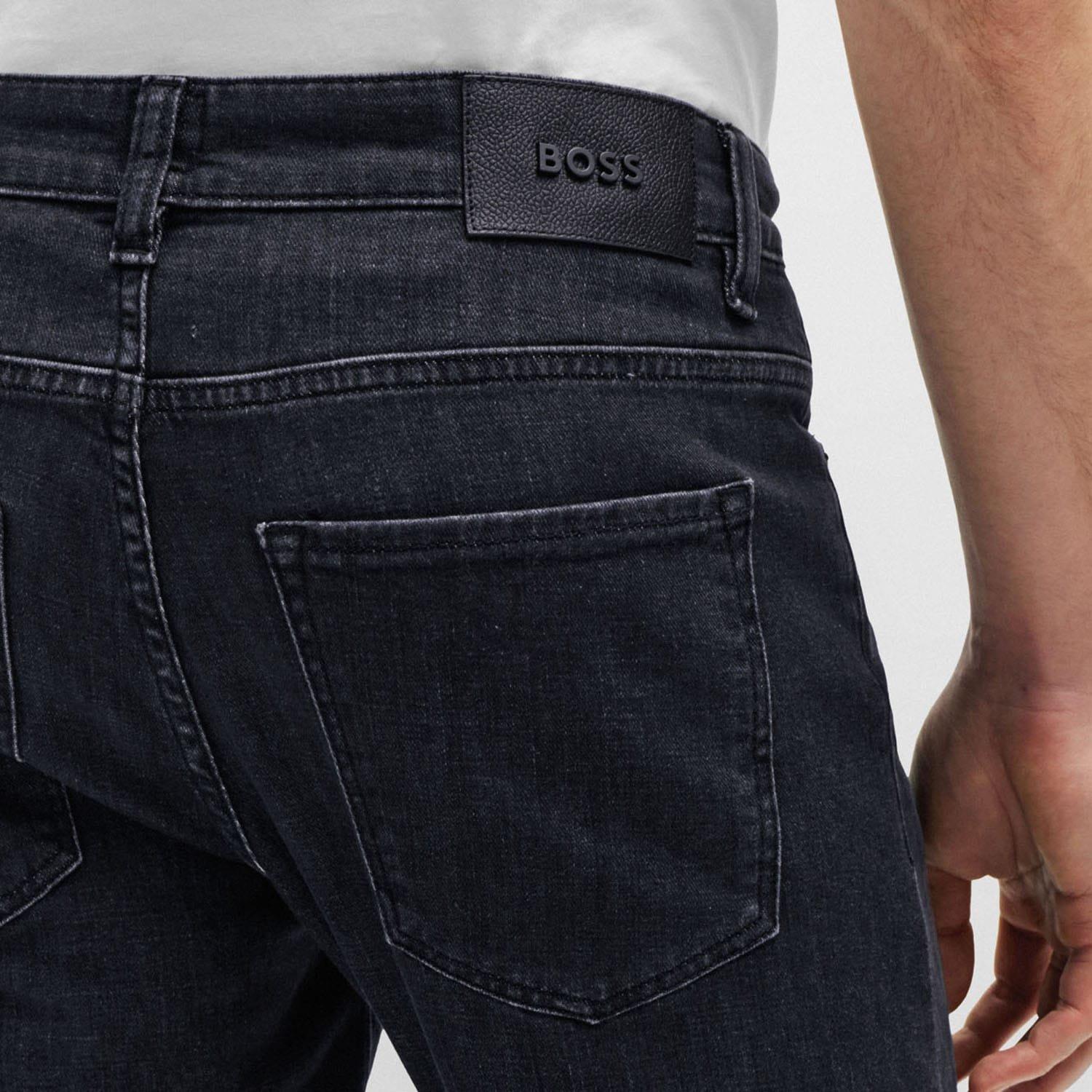 Charcoal - Boss - Delaware3-1 Slim-Fit Jeans - 3