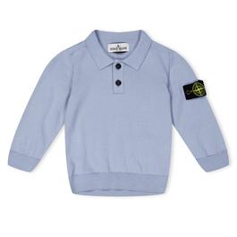 Stone Island Knitted Polo Shirt Juniors