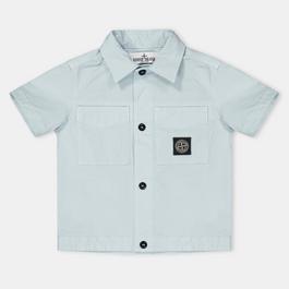 Stone Island Short Sleeve Badge Shirt Juniors