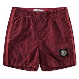 Stone Island Nylon Swim Shorts Juniors