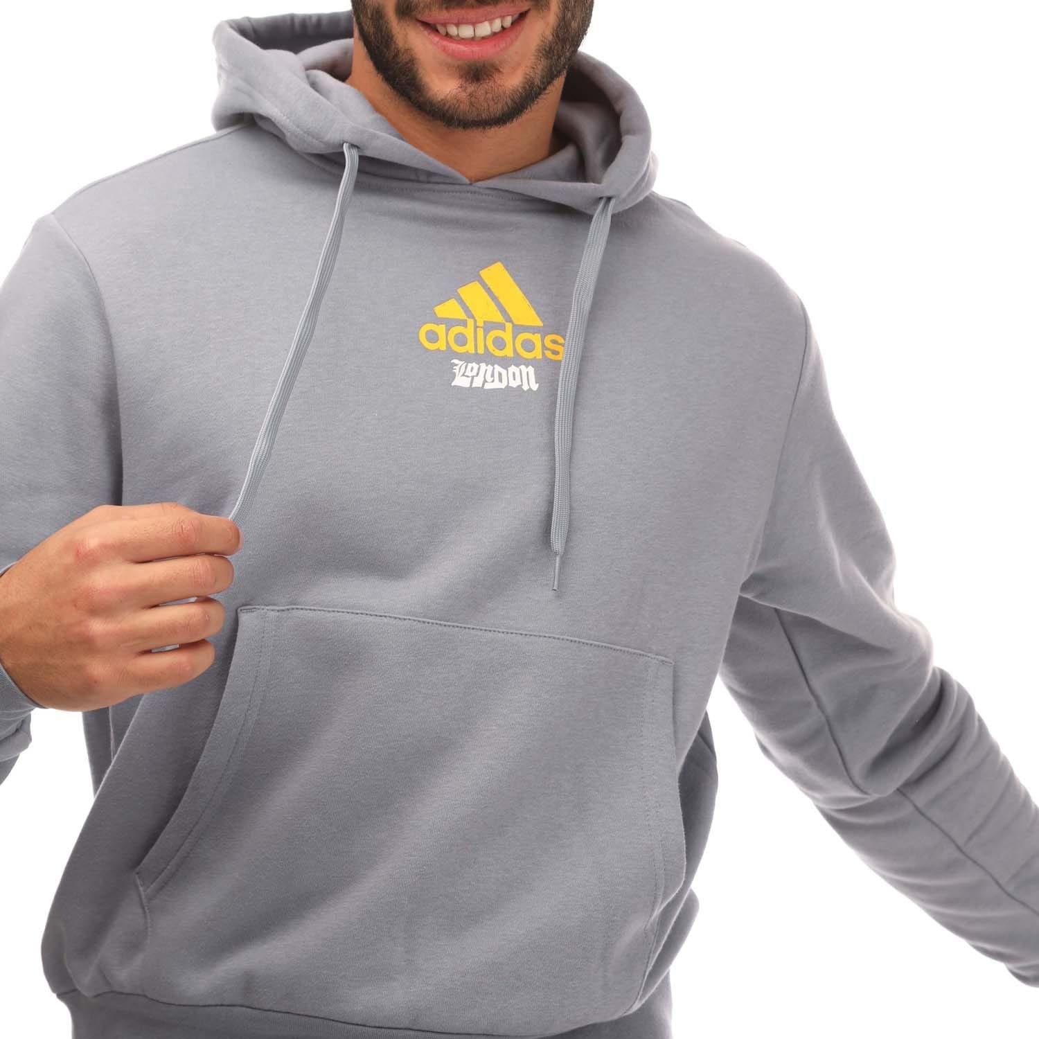 Violet - adidas - Men's Graphic Crew Sweatshirt - 4