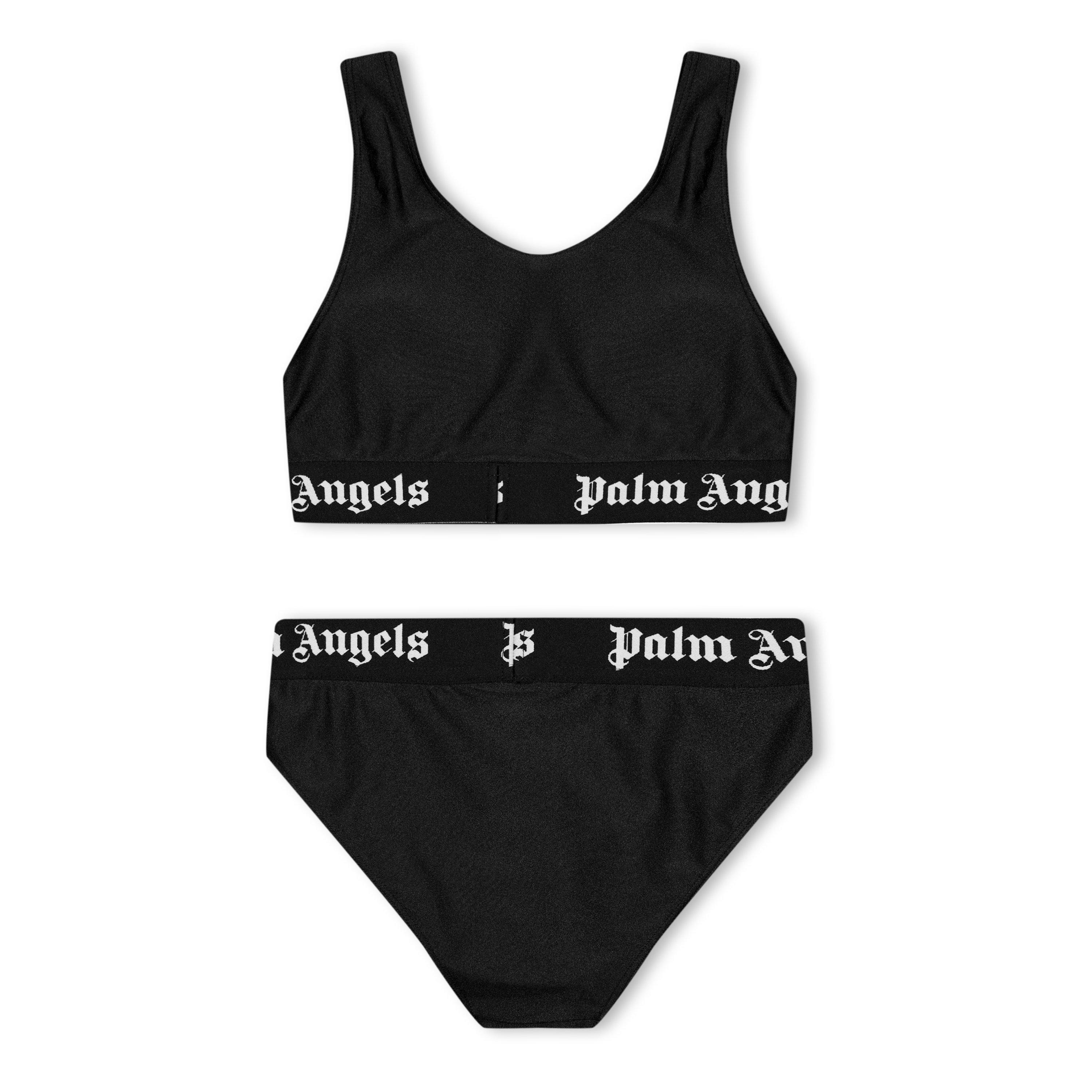 Black 1010 - Palm Angels - Logo Bikini Juniors - 2