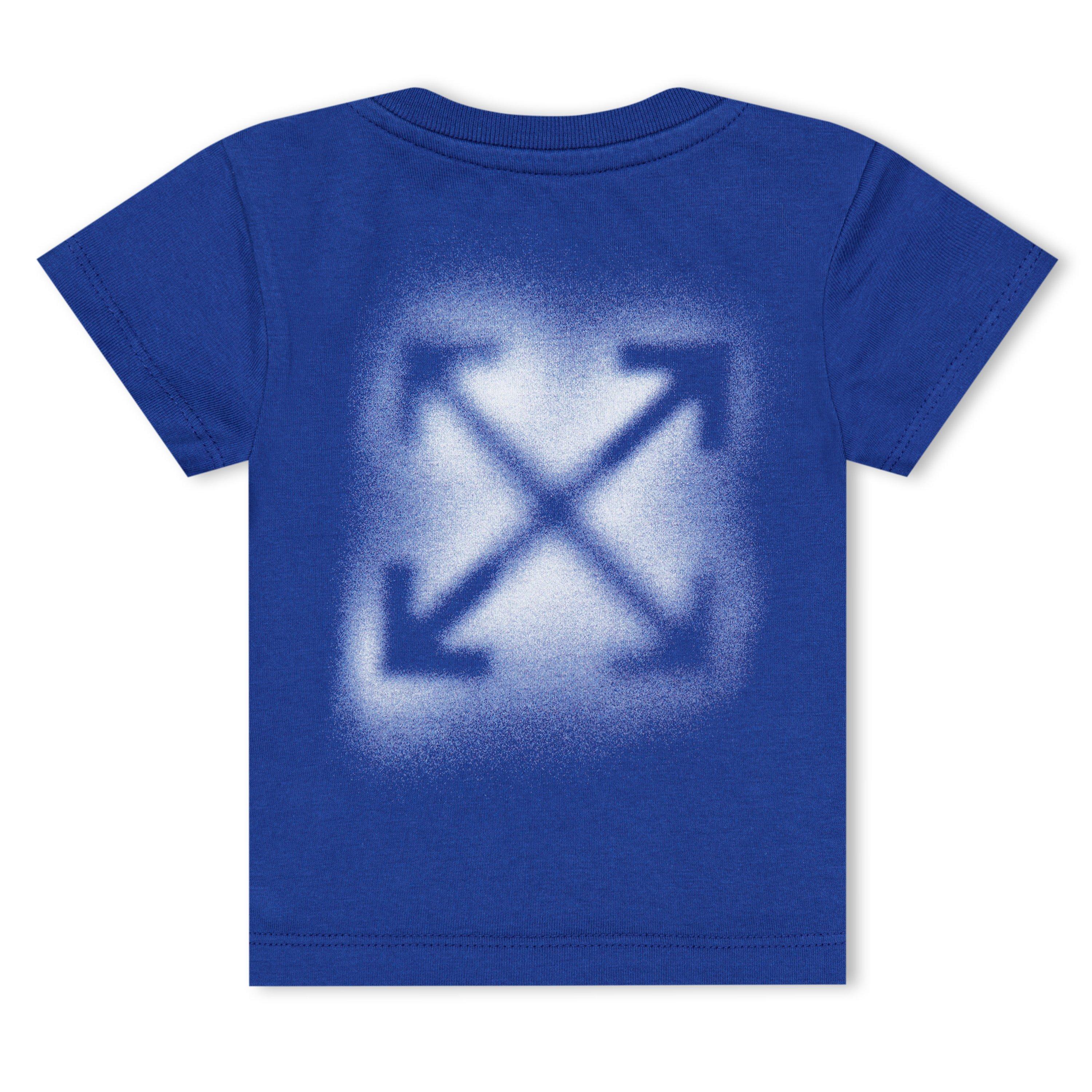 Blue 4501 - Off White - Kids Spray T-Shirt for Infants - 2