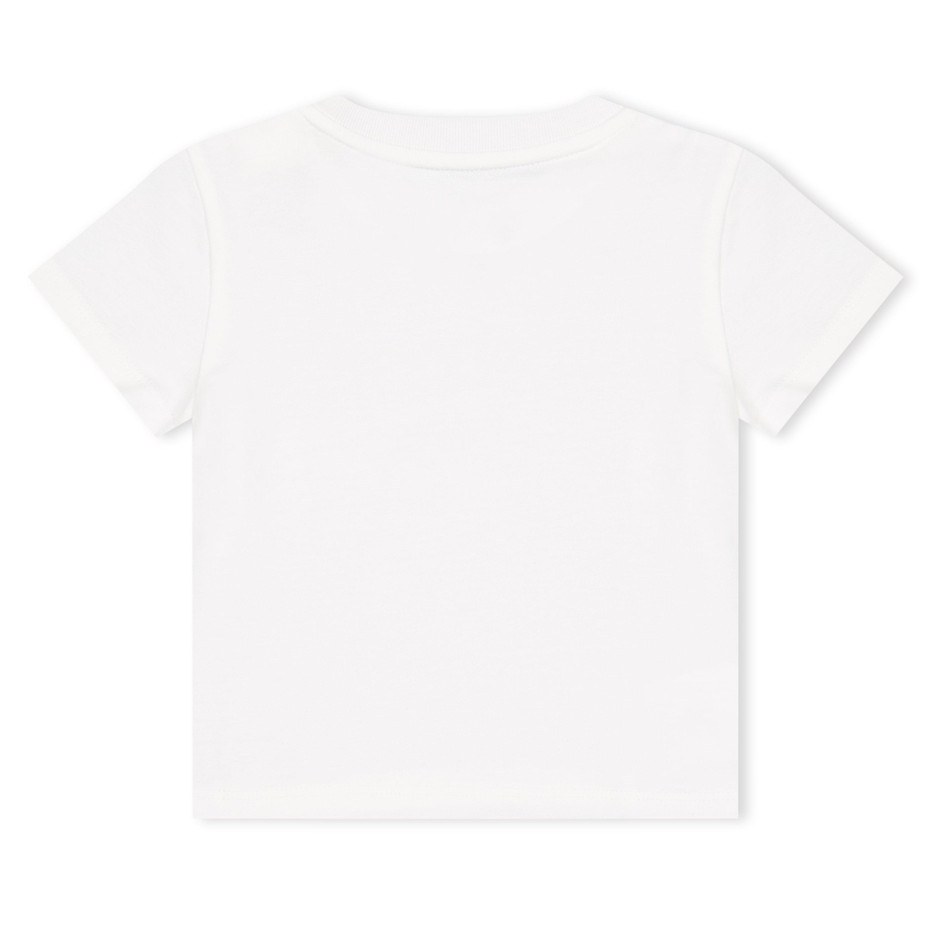 Wht/Pnk 0130 - Off White - Kids Bookish T-Shirt - 2