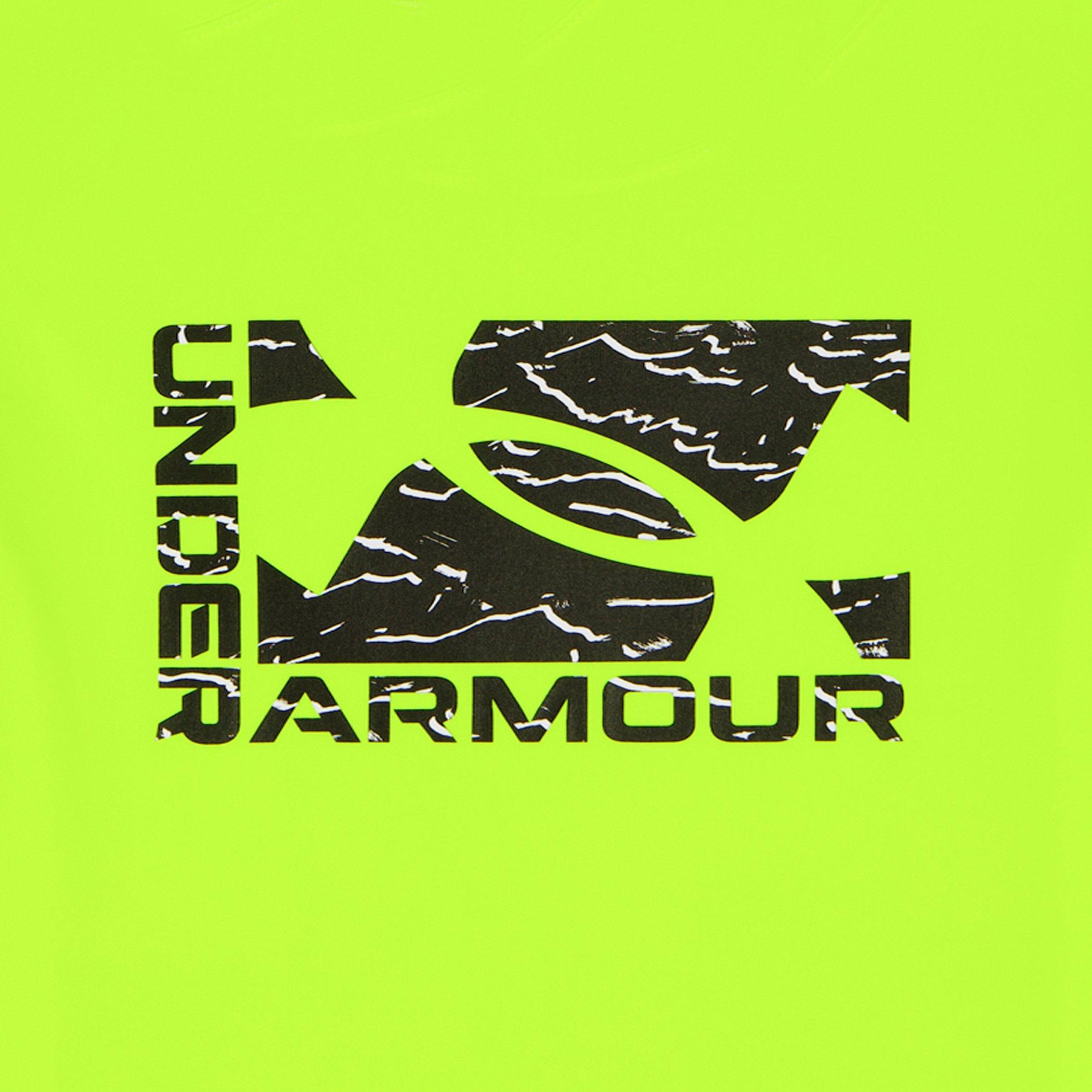 Black/Neon - Under Armour - Kids' Pack Tech T-Shirt - 3