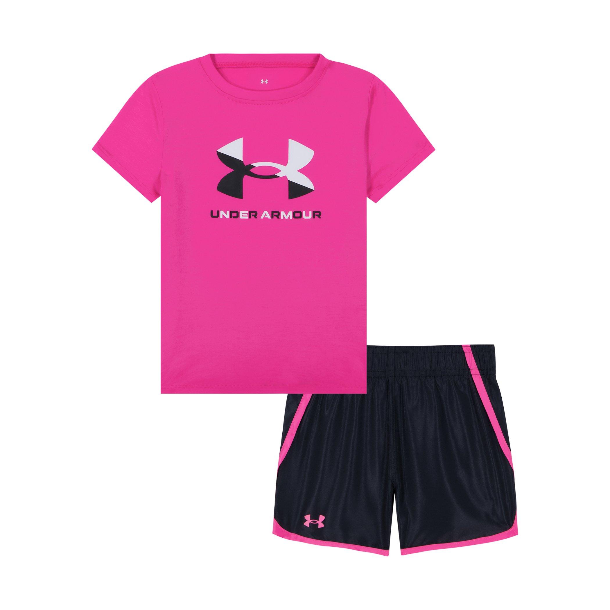 Rebel Pink - Under Armour - Kids' Play Set T-Shirt - 1