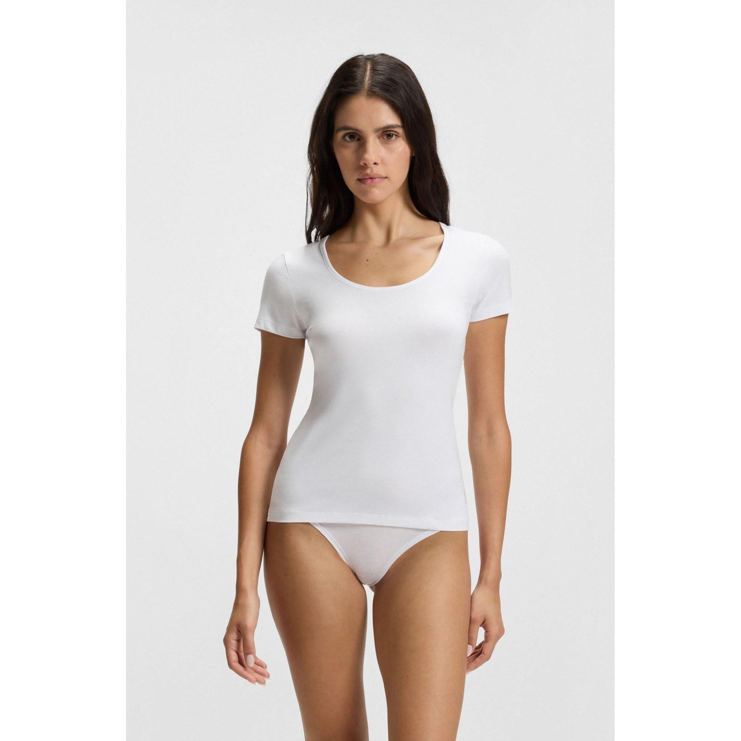 White - Hugo - 2 Pack of Underwear T-Shirts - 2