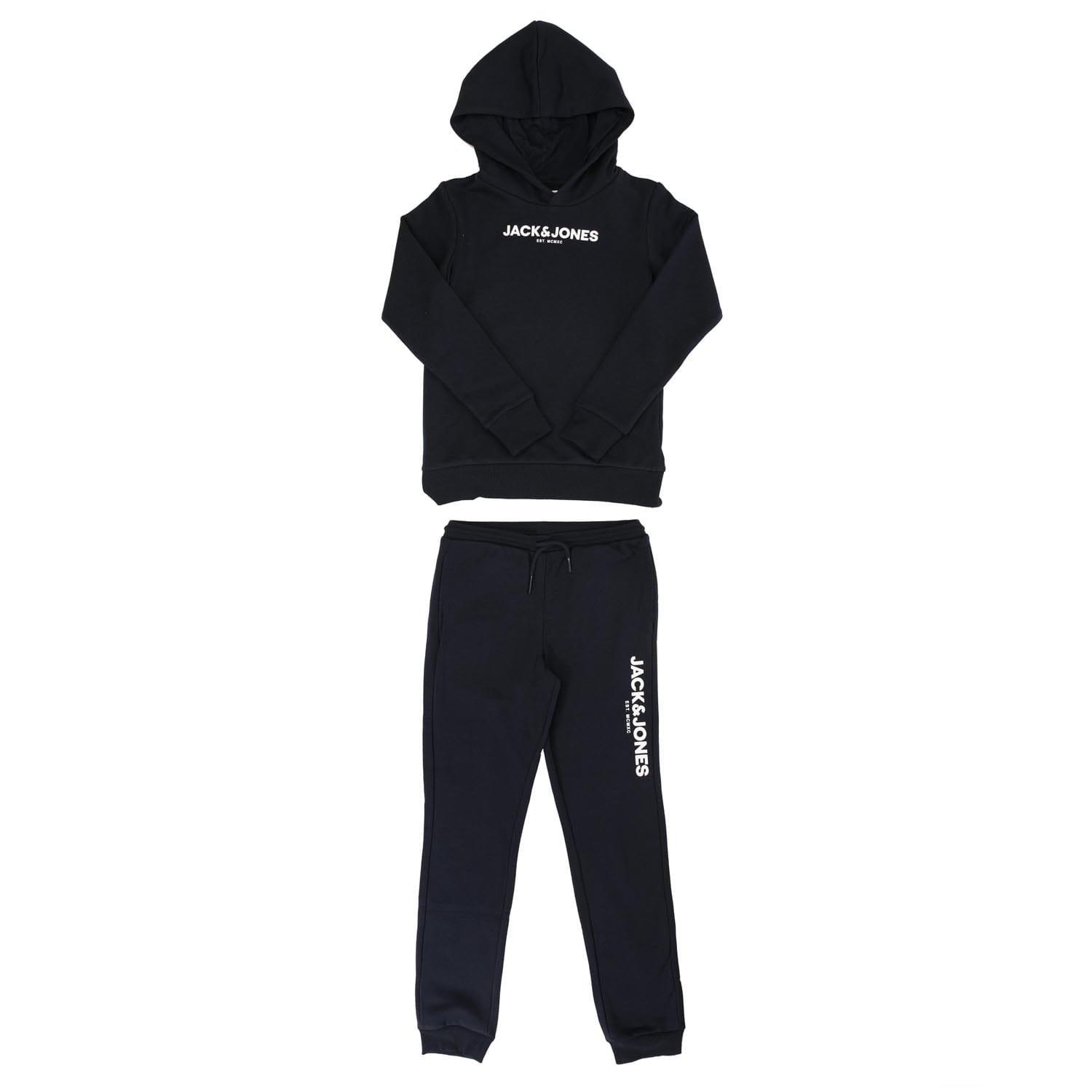 Navy - Jack and Jones - Harry Hooded Tracksuit - 1