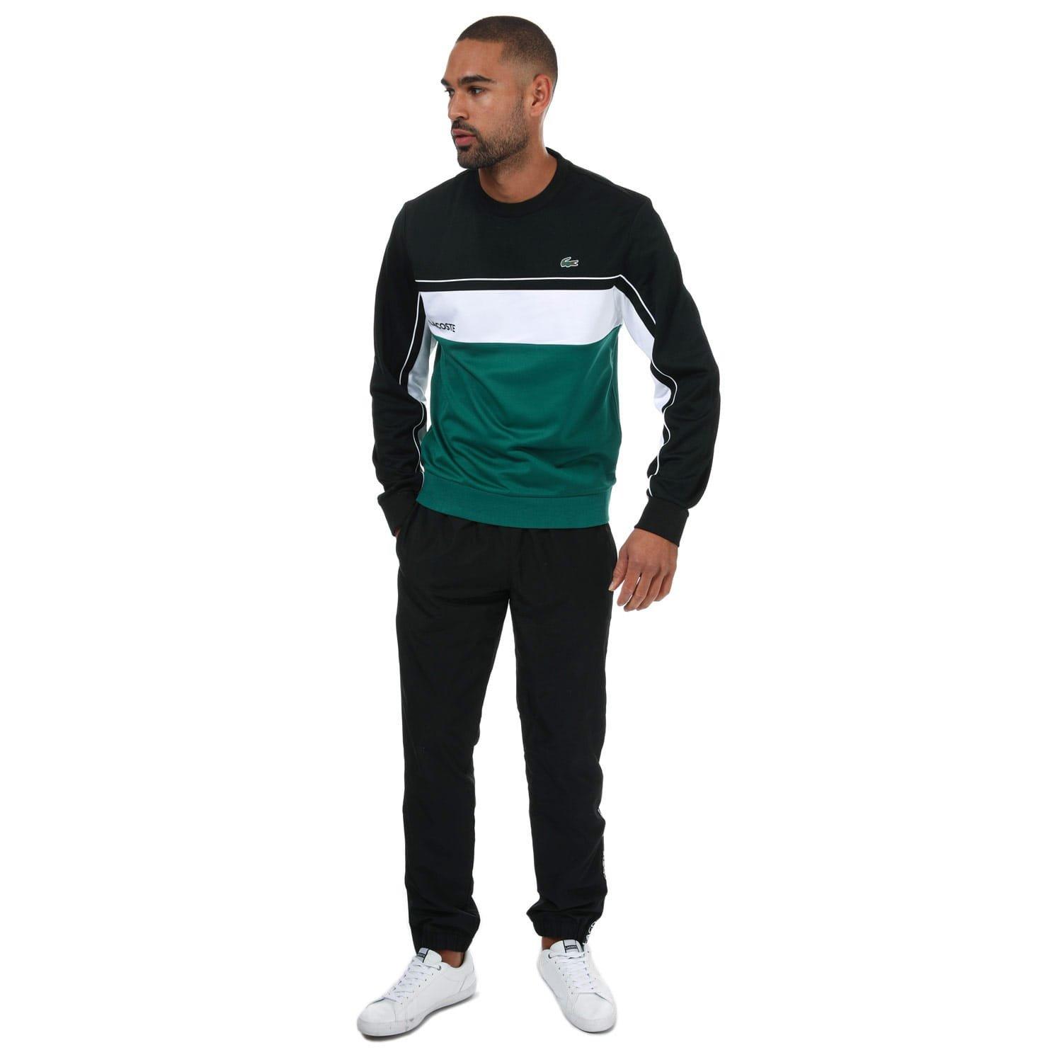 Black - Lacoste - Logo Tape Track Pants - 3