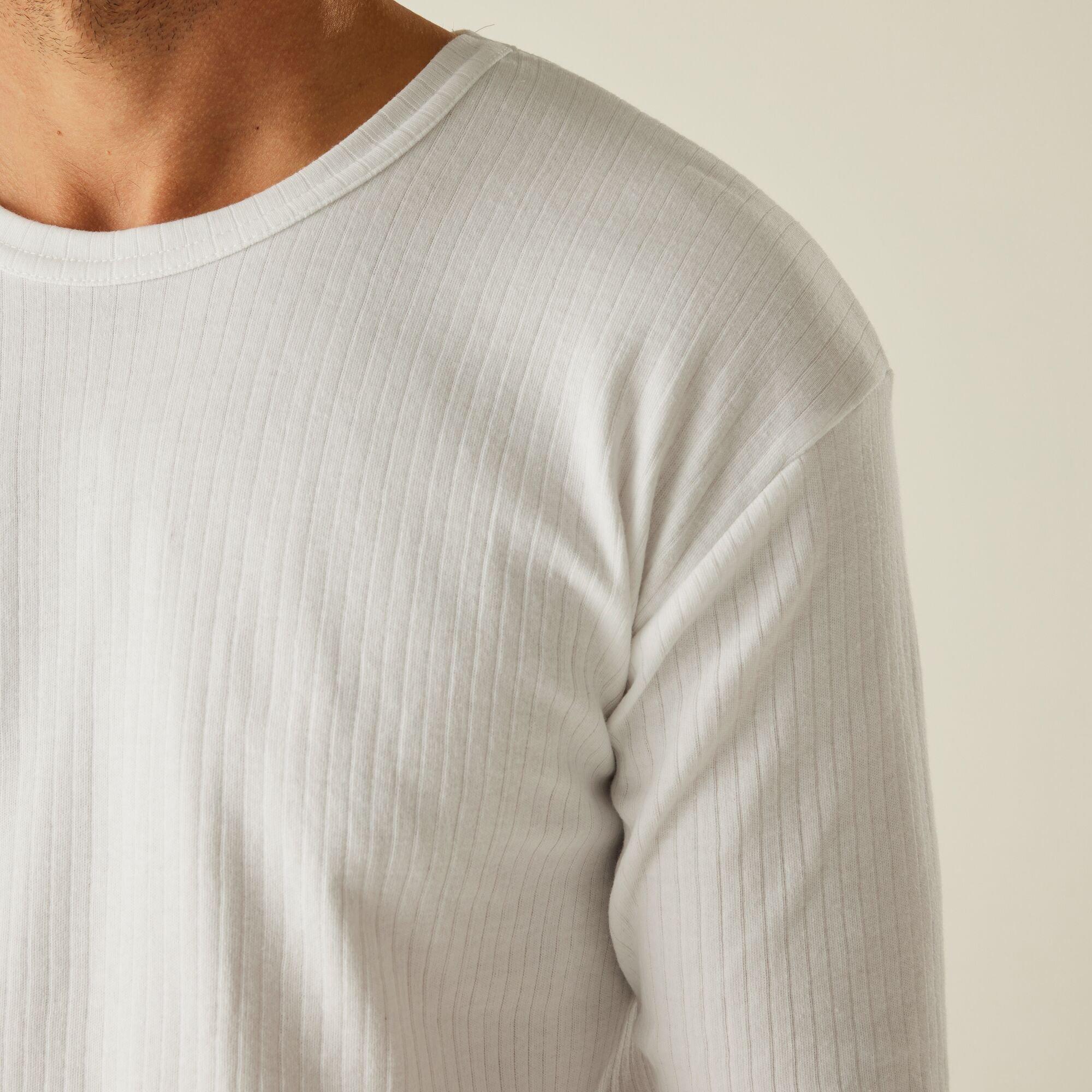 White - Regatta - Mens Short Sleeve Thermal Vest - 4