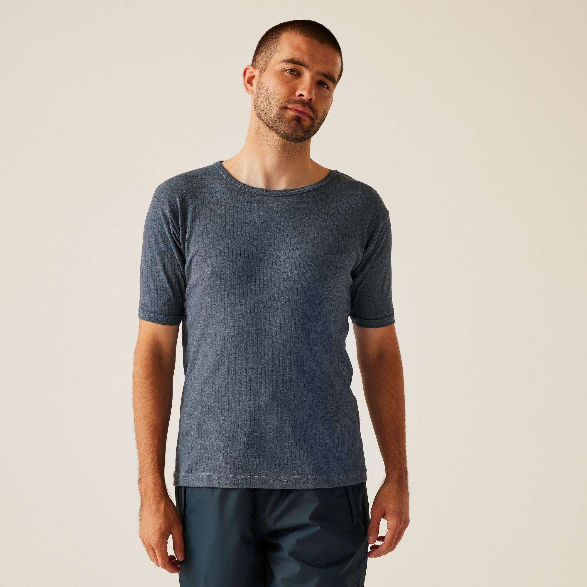 Mens Short Sleeve Thermal Vest