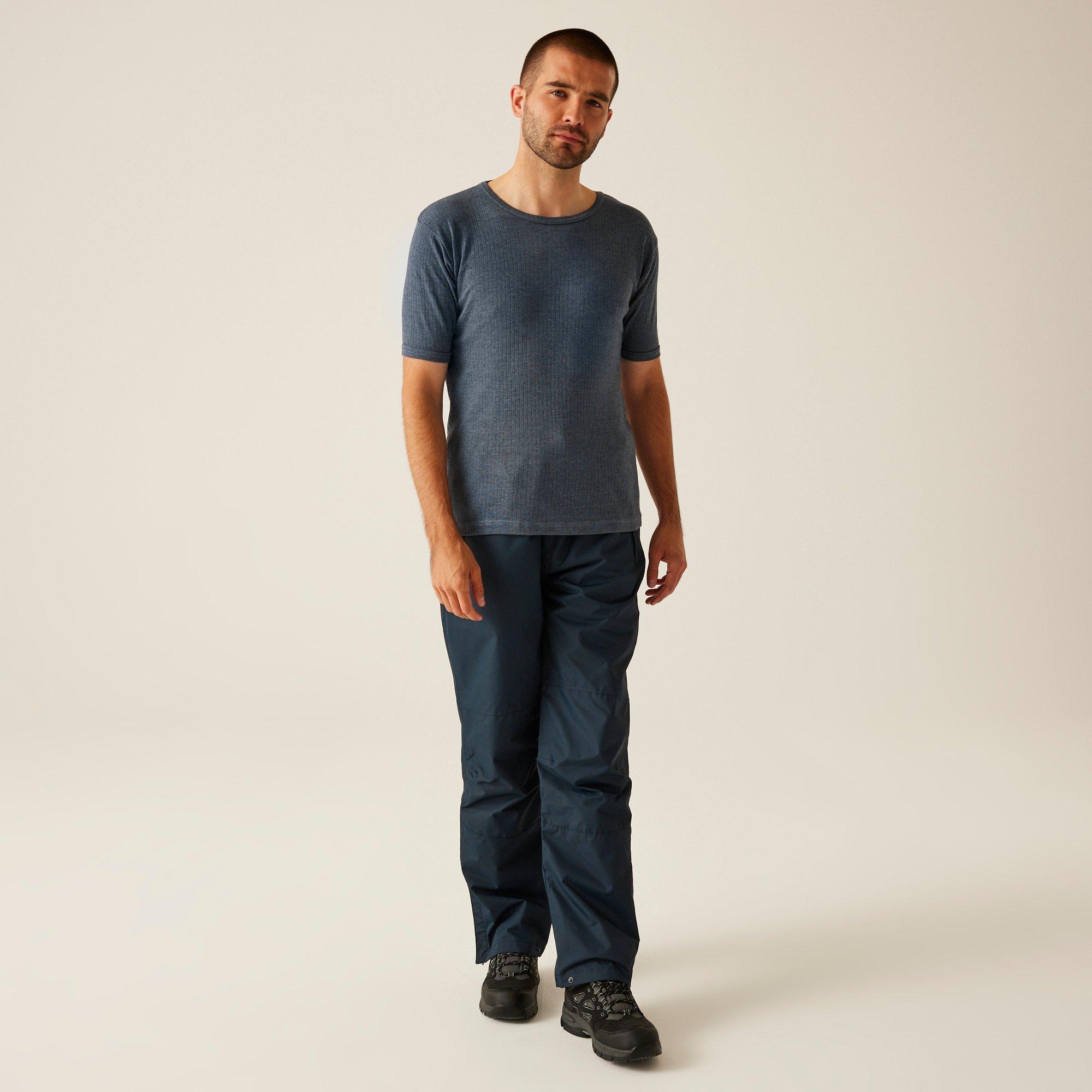 Denim Blue - Regatta - Mens Short Sleeve Thermal Vest - 3