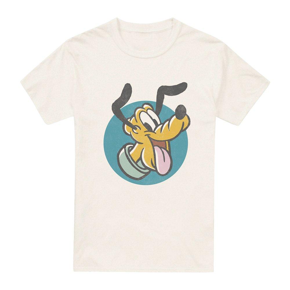 Natural - Mickey Mouse - Mickey & Friends Pluto Mens T-Shirt Natural - 4
