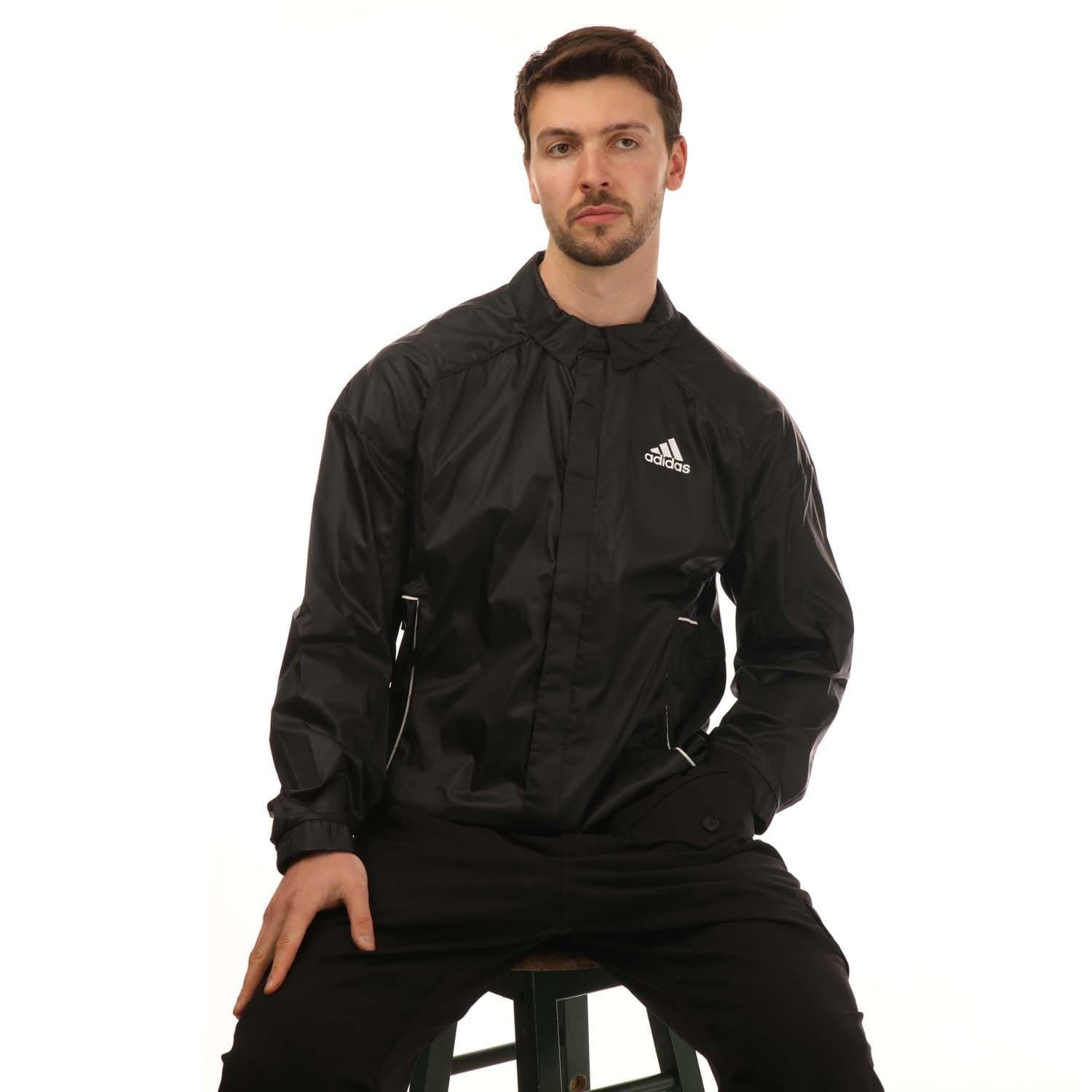 Black - adidas - Traveer Wind RDY Jacket - 4