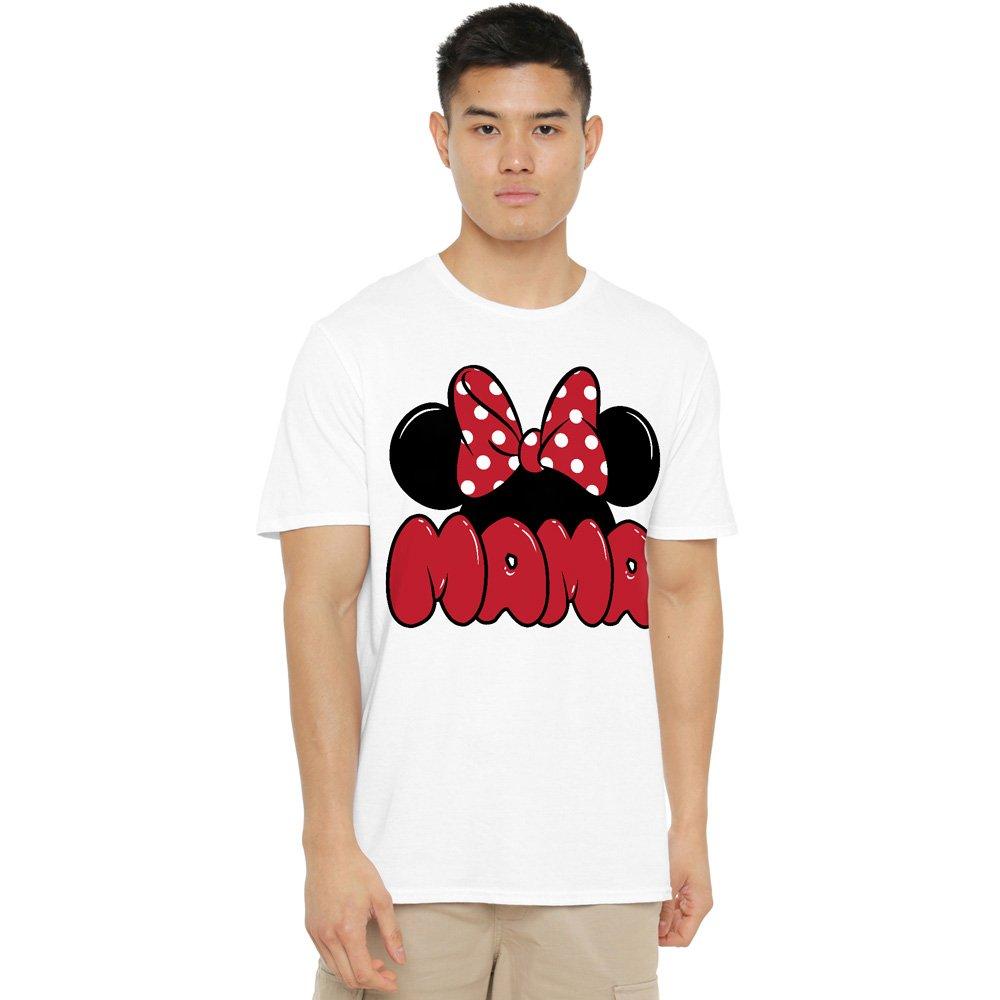 White - Minnie Mouse - Minnie Mouse MotherS Day Ears For Mama T-Shirt Wh - 1