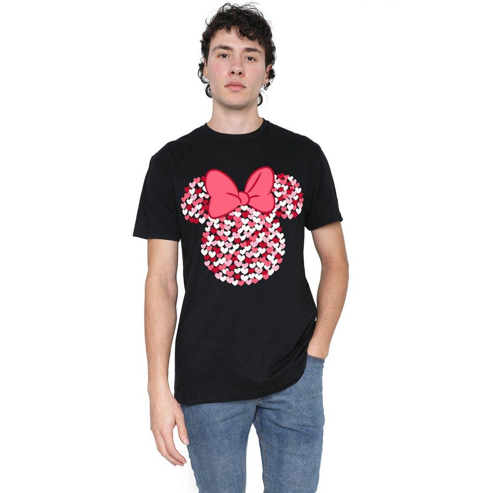 Minnie Mouse Minnie Mouse ValentineS Day Heart Ears Silhouette