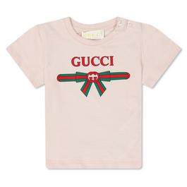 Gucci Bow Print Tee In52