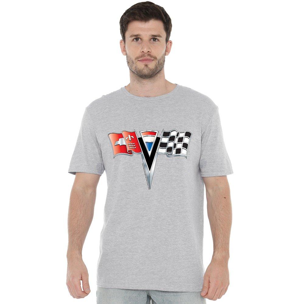 Grey - Other - Chevrolet 2Nd Gen Vette Nose Emblem T Shirt Athle - 1