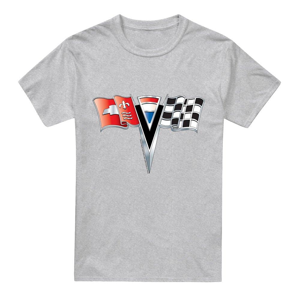 Grey - Other - Chevrolet 2Nd Gen Vette Nose Emblem T Shirt Athle - 4