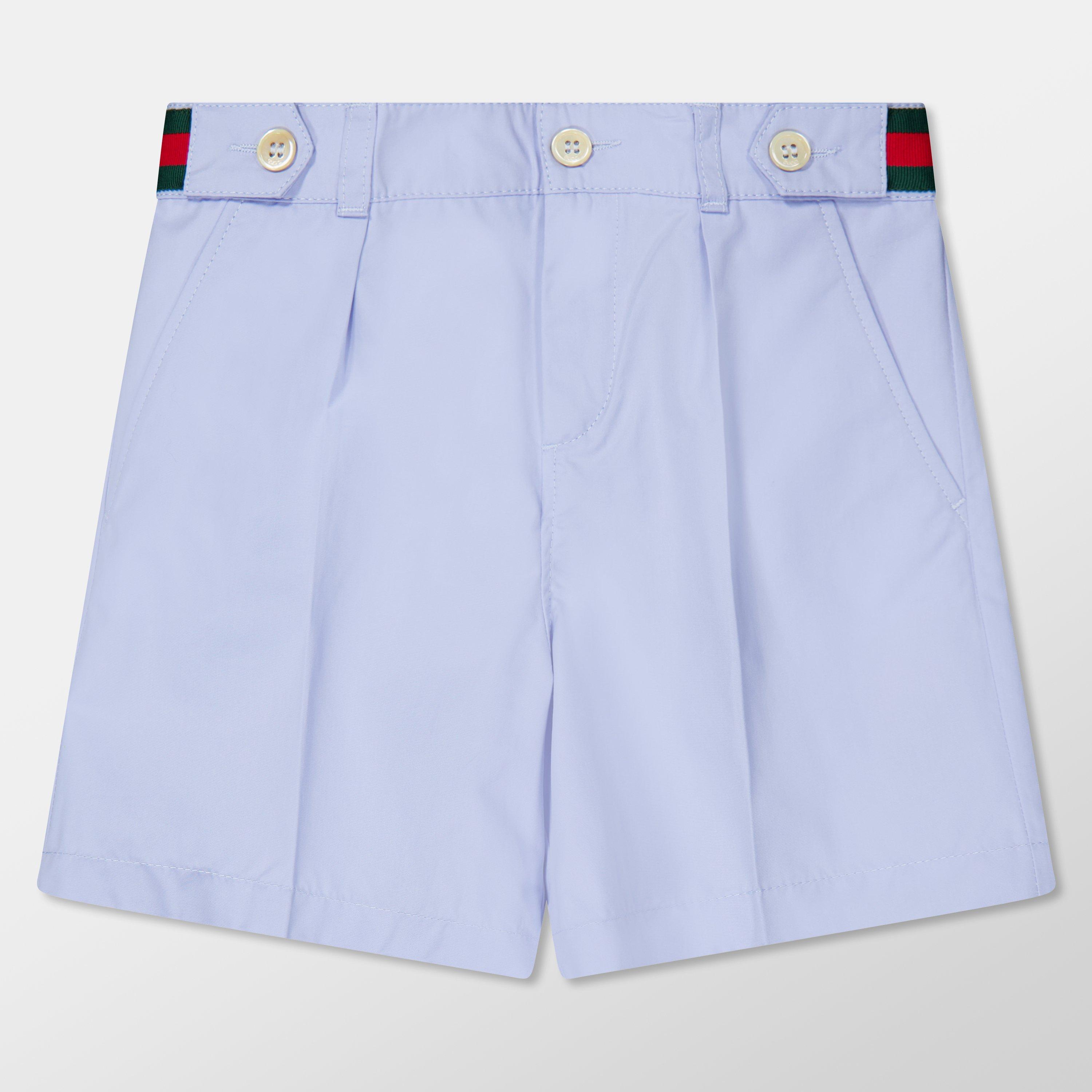 Baby Blue 4850 - Gucci - Web Shorts Juniors - 1