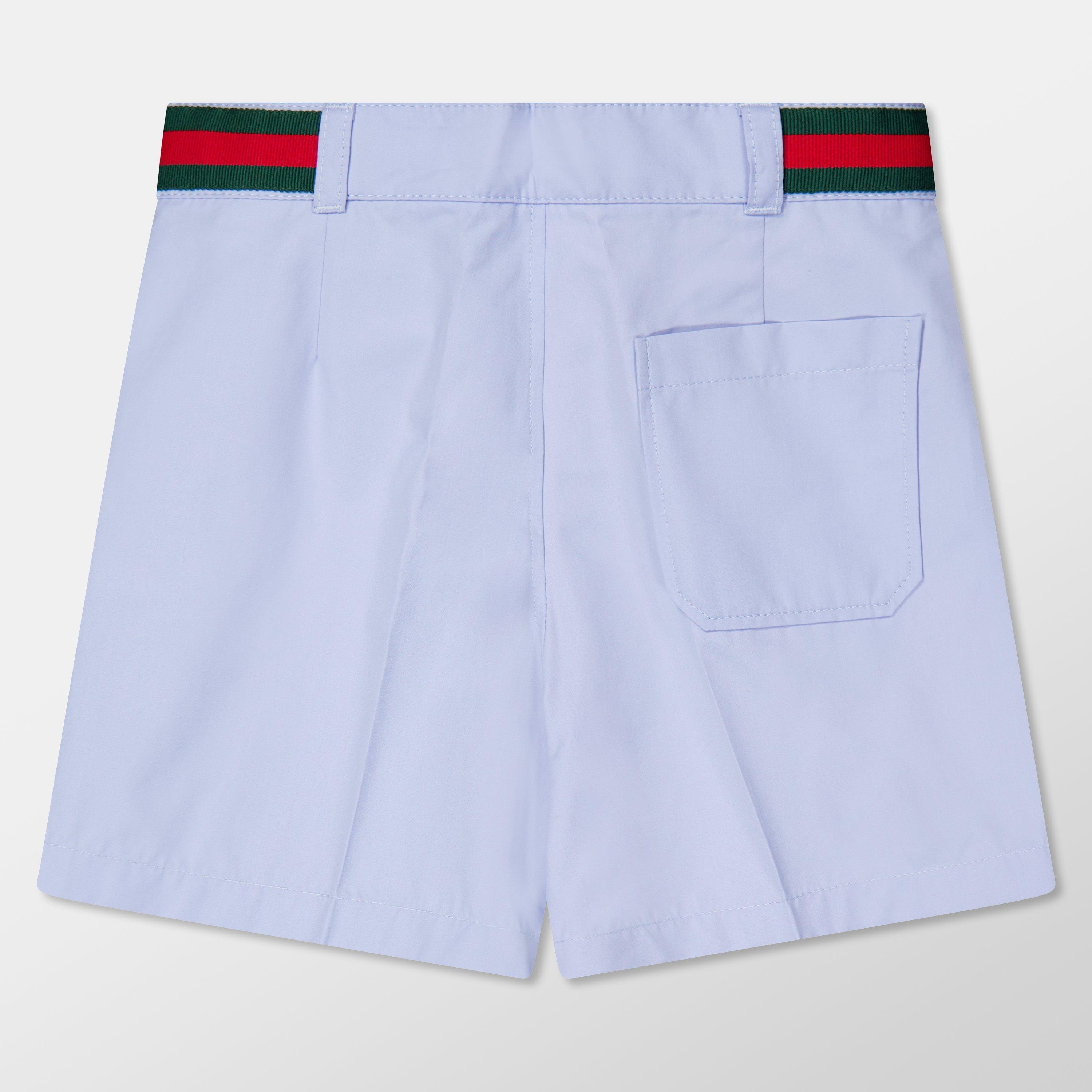 Baby Blue 4850 - Gucci - Web Shorts Juniors - 2