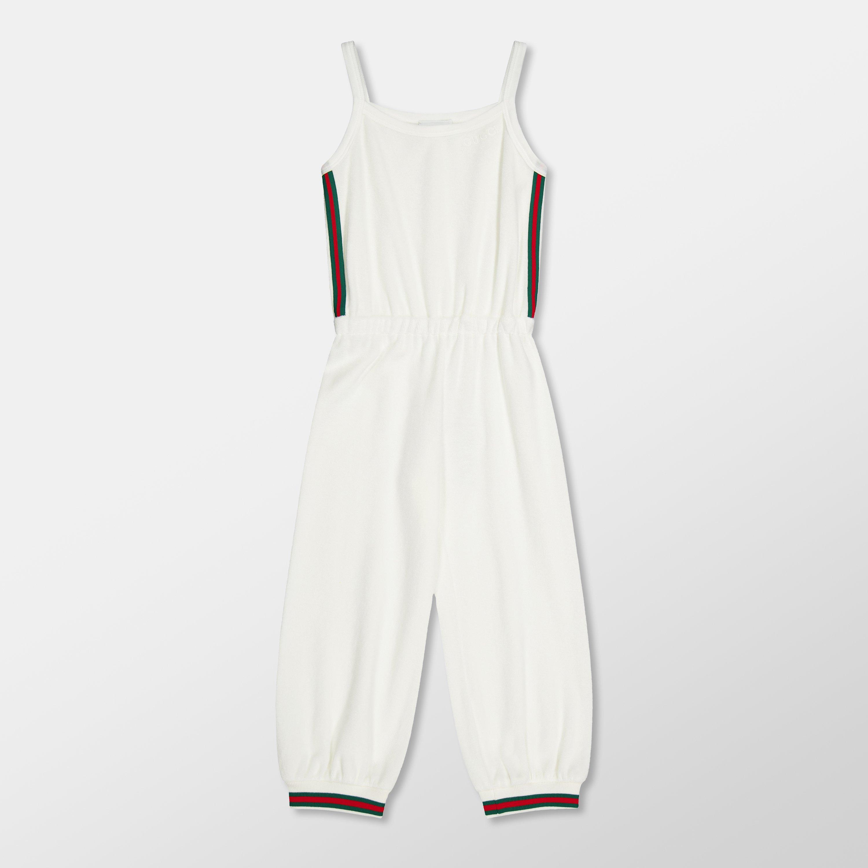 White 9692 - Gucci - Kids' Dungaree Jumpsuit - 1