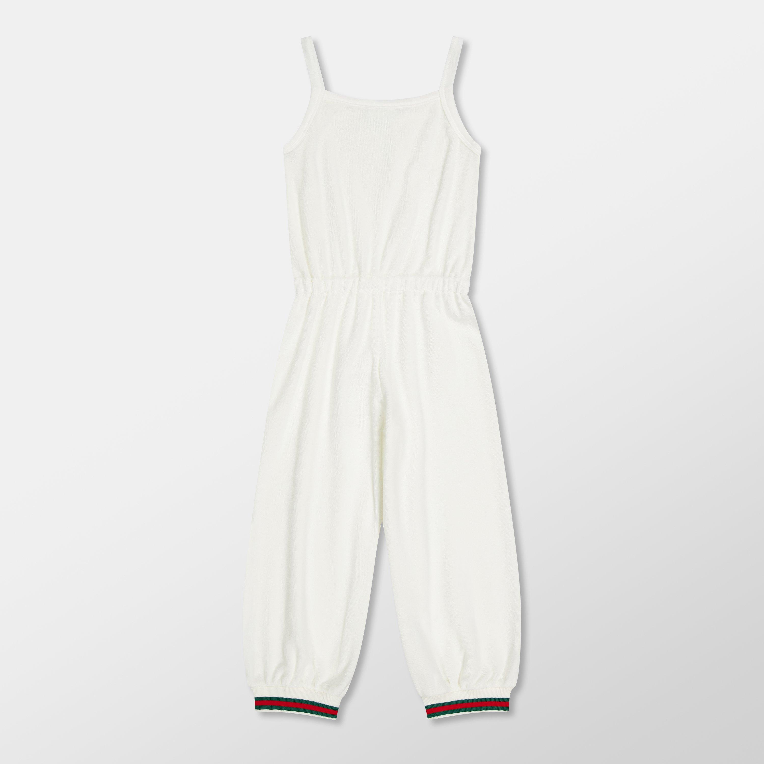 White 9692 - Gucci - Kids' Dungaree Jumpsuit - 2