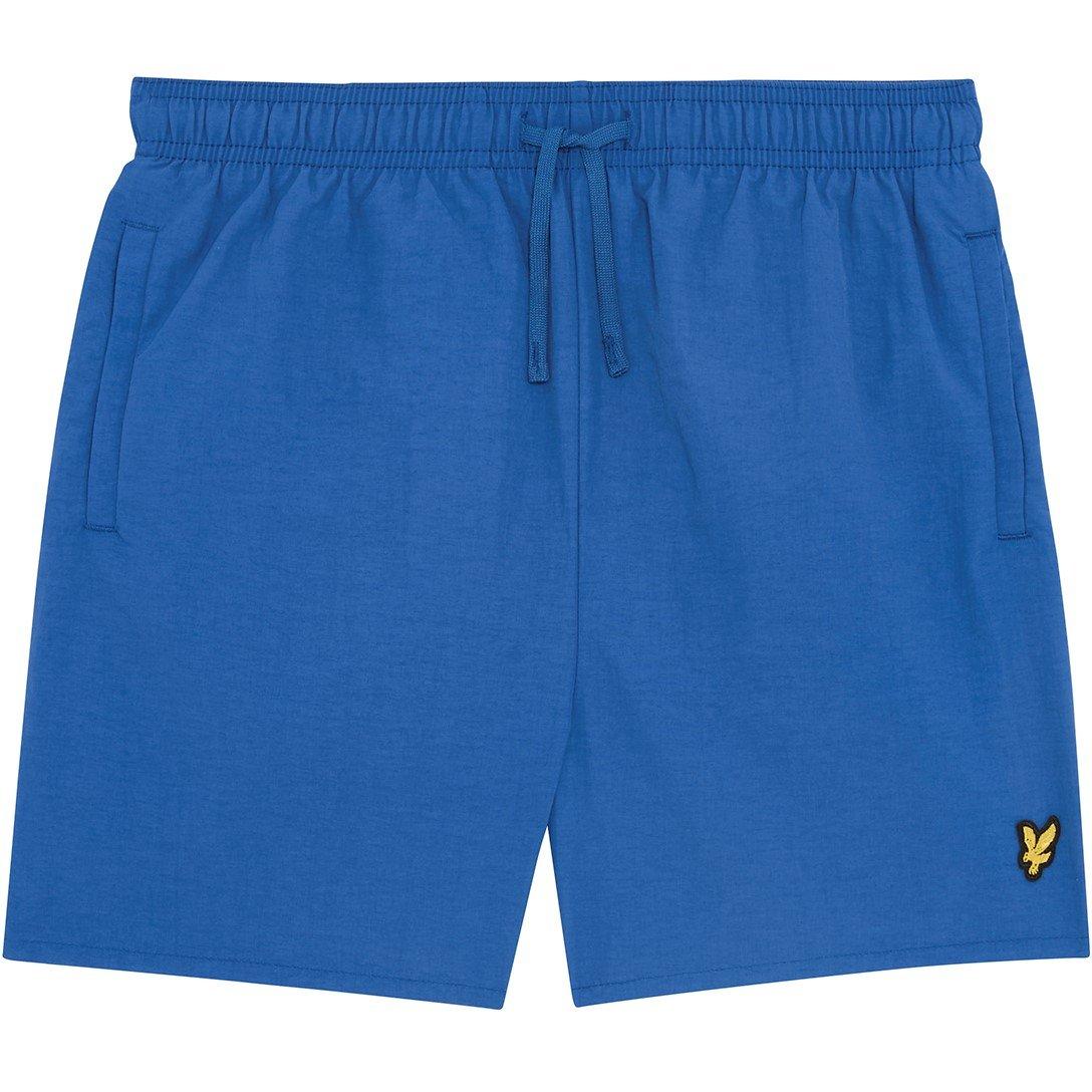 Lyle And Scott Boys Kids' Logo Swim Shorts - X578 Now Blue - 15-16Y