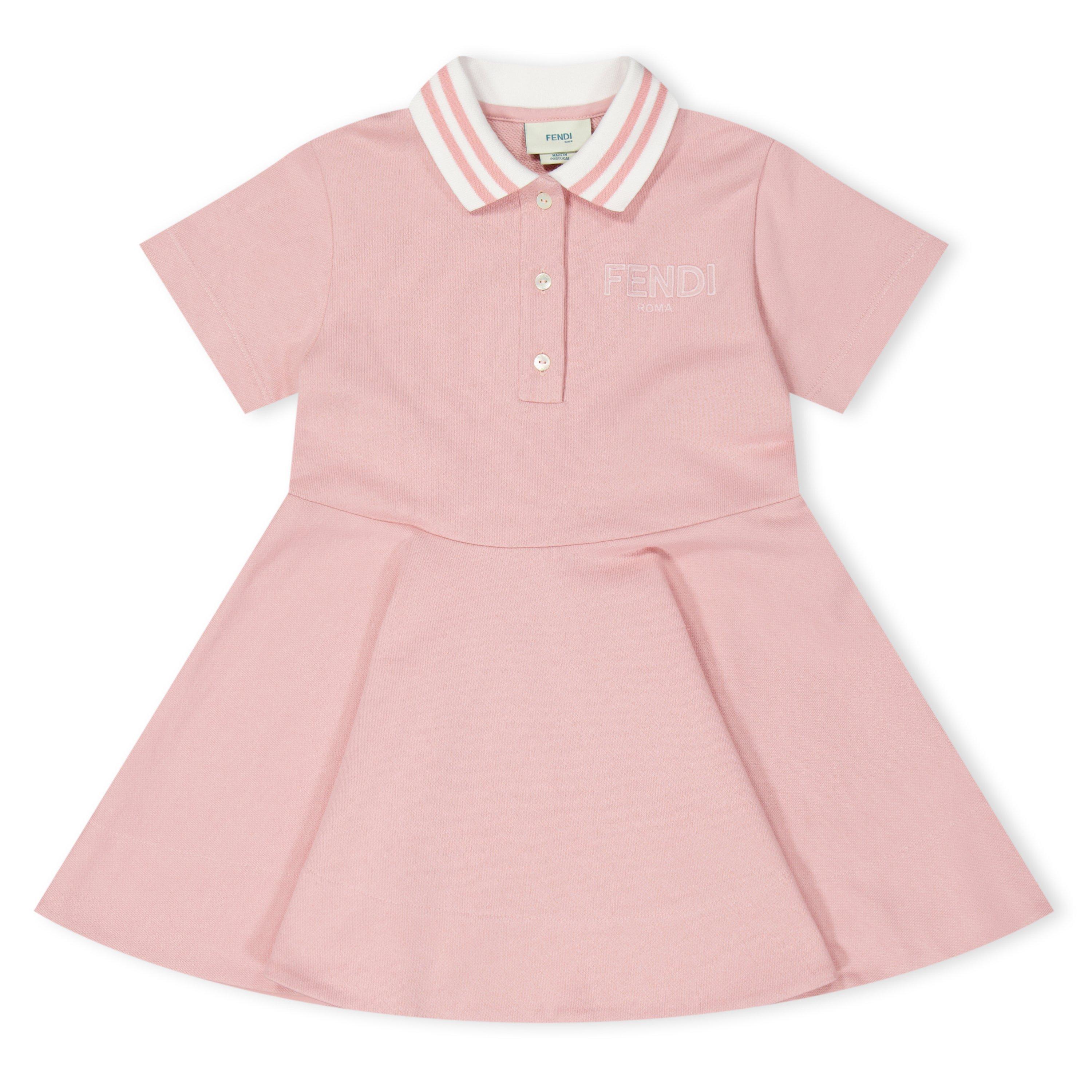 Rose F1QYD - Fendi - Logo Dress Juniors - 1