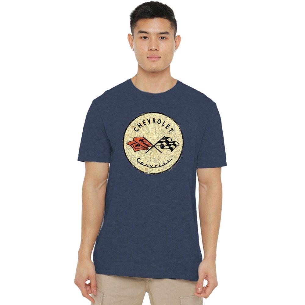 Navy - Other - Chevrolet Old Vette T-Shirt Navy - 1