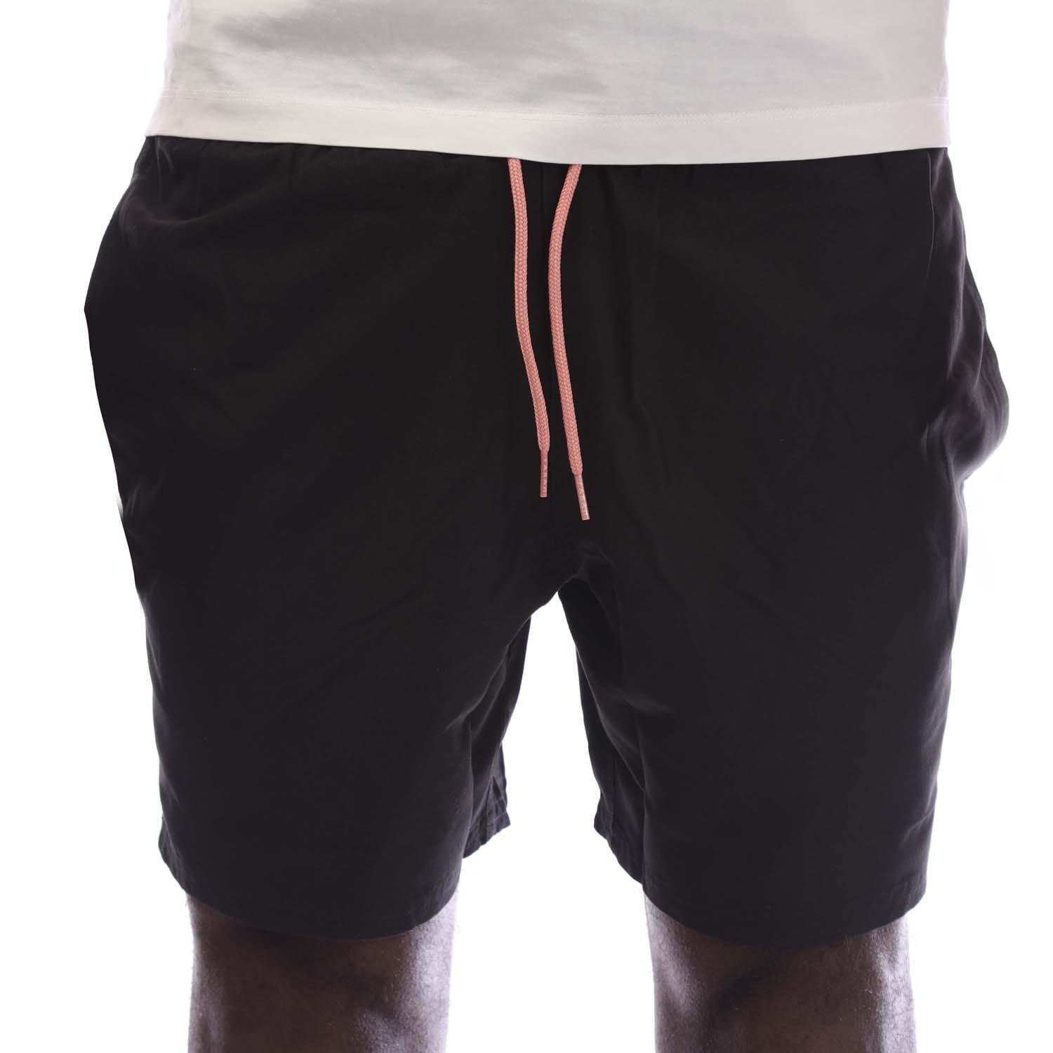Black - Farah - Colbert Swim Shorts - 1