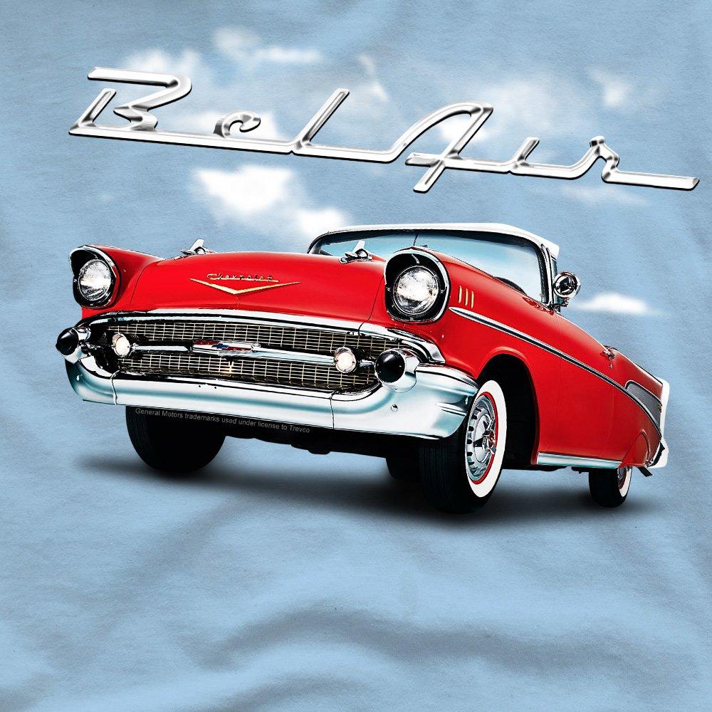 Blue - Other - Chevrolet Bel Air Clouds T Shirt Light Blue - 2
